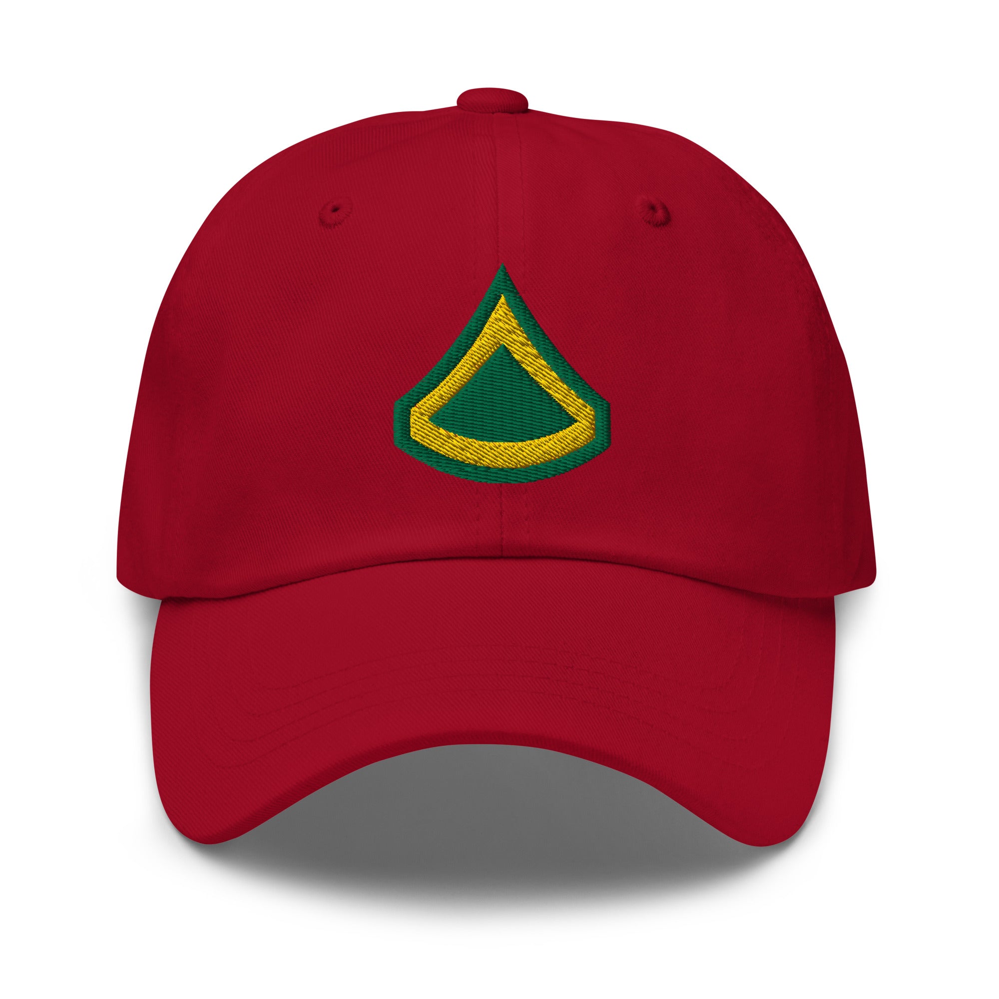 US Army E-3 Private First Class E3 PFC Insignia Embroidered Dad Hat