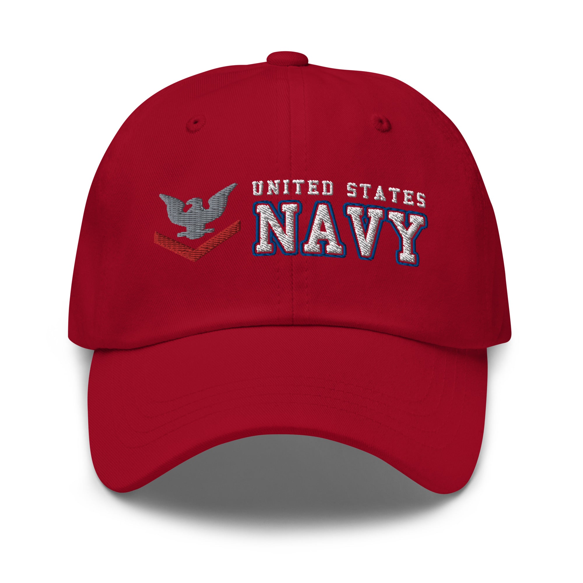 US Navy E-4 Ranks/Insignia Embroidered Dad Hat