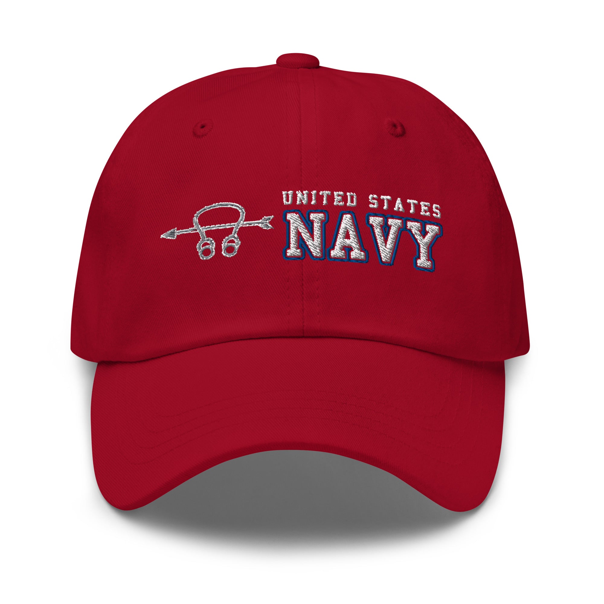 US Navy Sonar Technician Navy ST Ranks/Insignia Embroidered Dad Hat