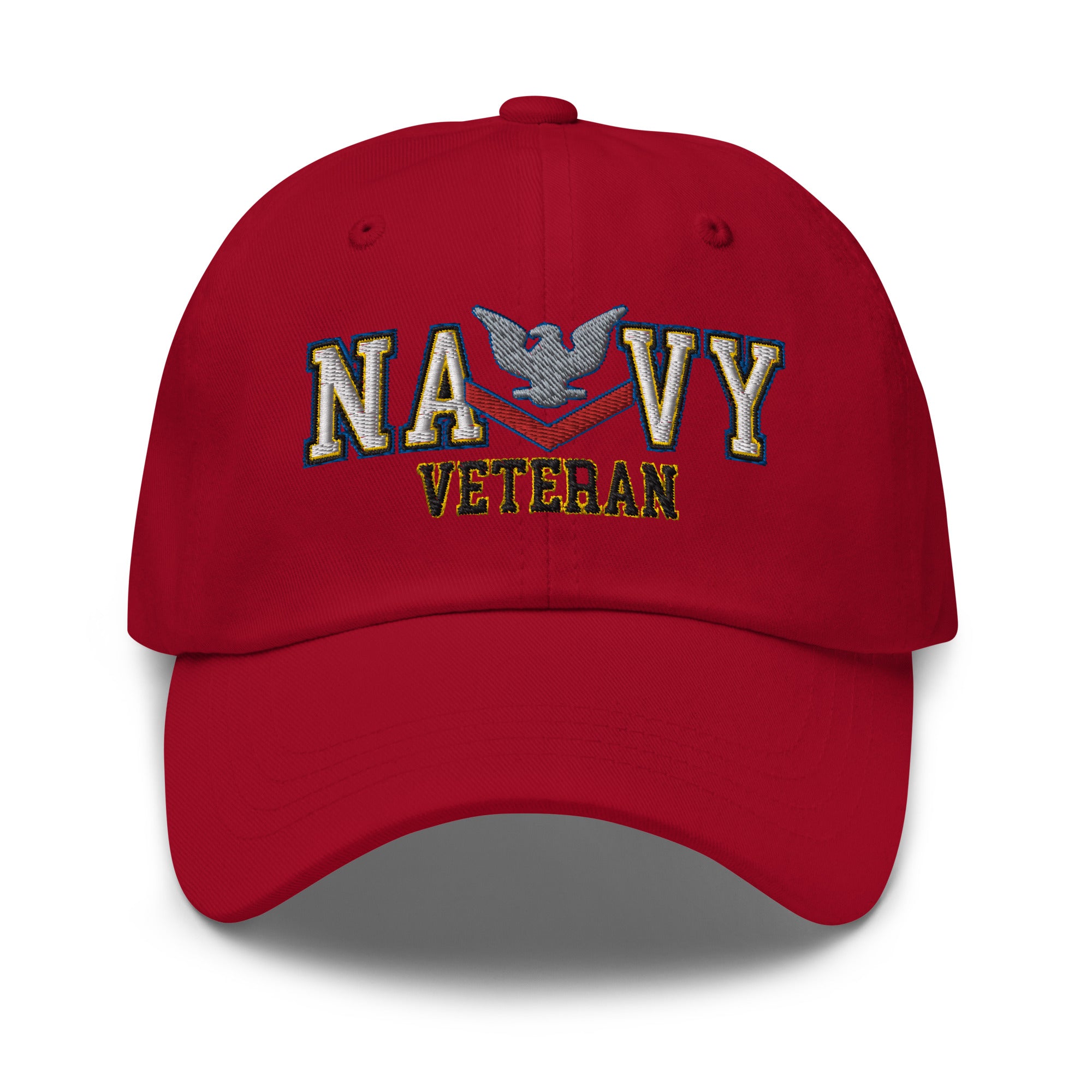 US Navy E-4 Veteran Embroidered Dad Hat