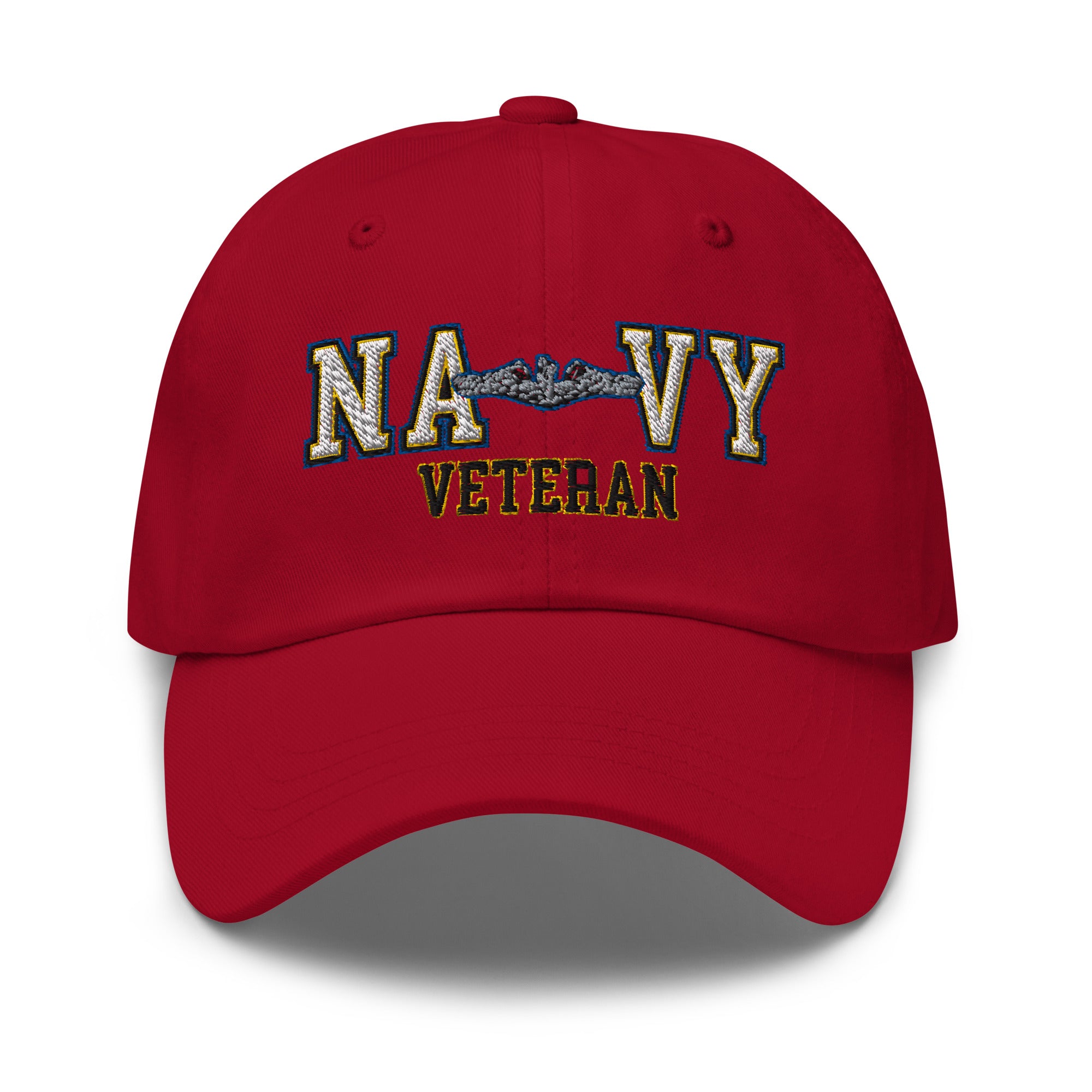 US Navy Submarine Enlisted Veteran Embroidered Dad Hat