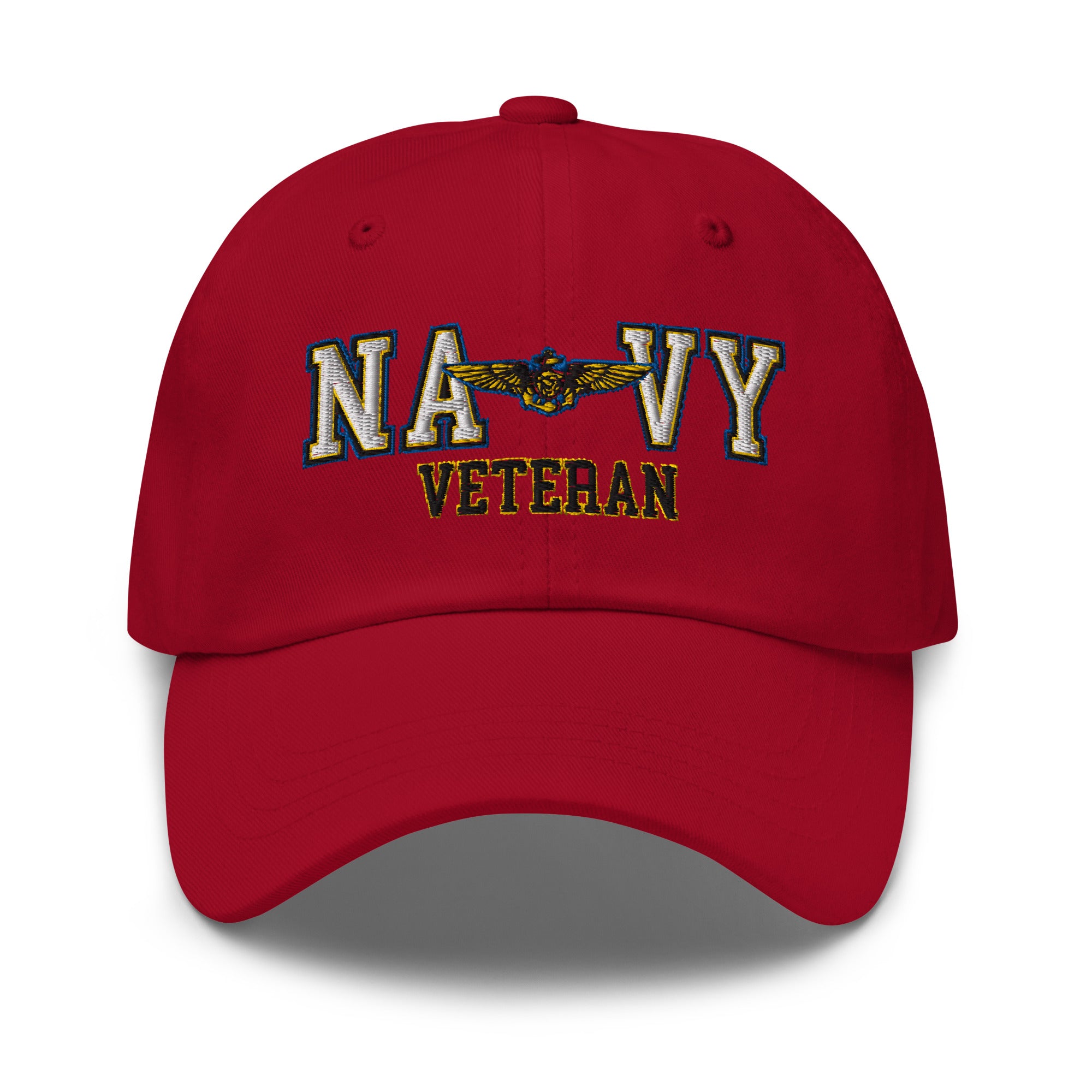 US Navy Naval Astronaut Veteran Embroidered Dad Hat