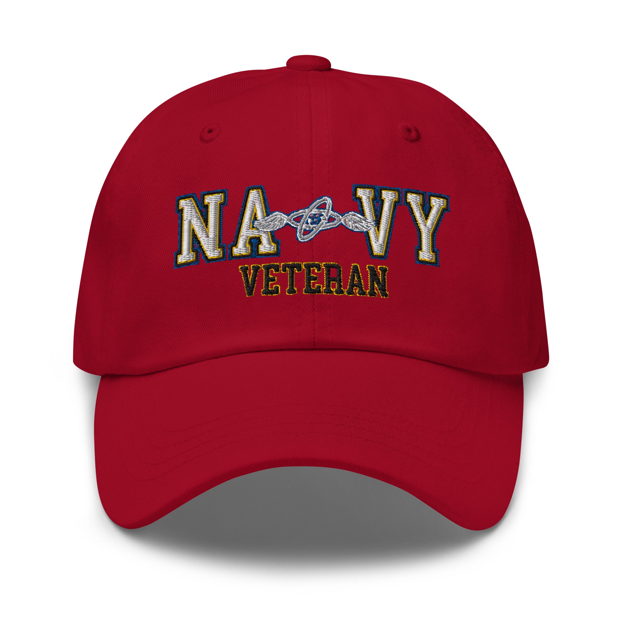 US Navy Aviation Electronics Technician Navy AT Veteran Embroidered Dad Hat