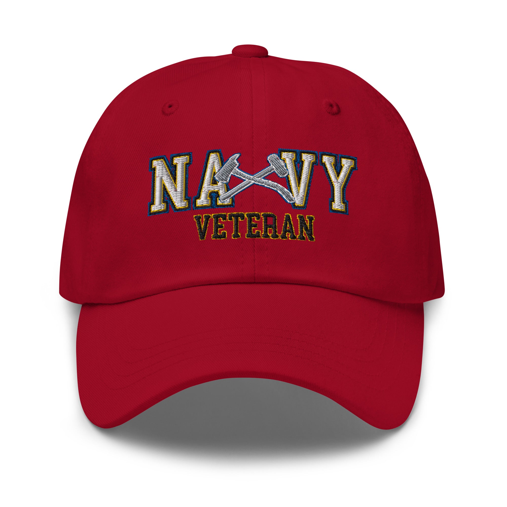 US Navy Damage Controlman Navy DC Veteran Embroidered Dad Hat