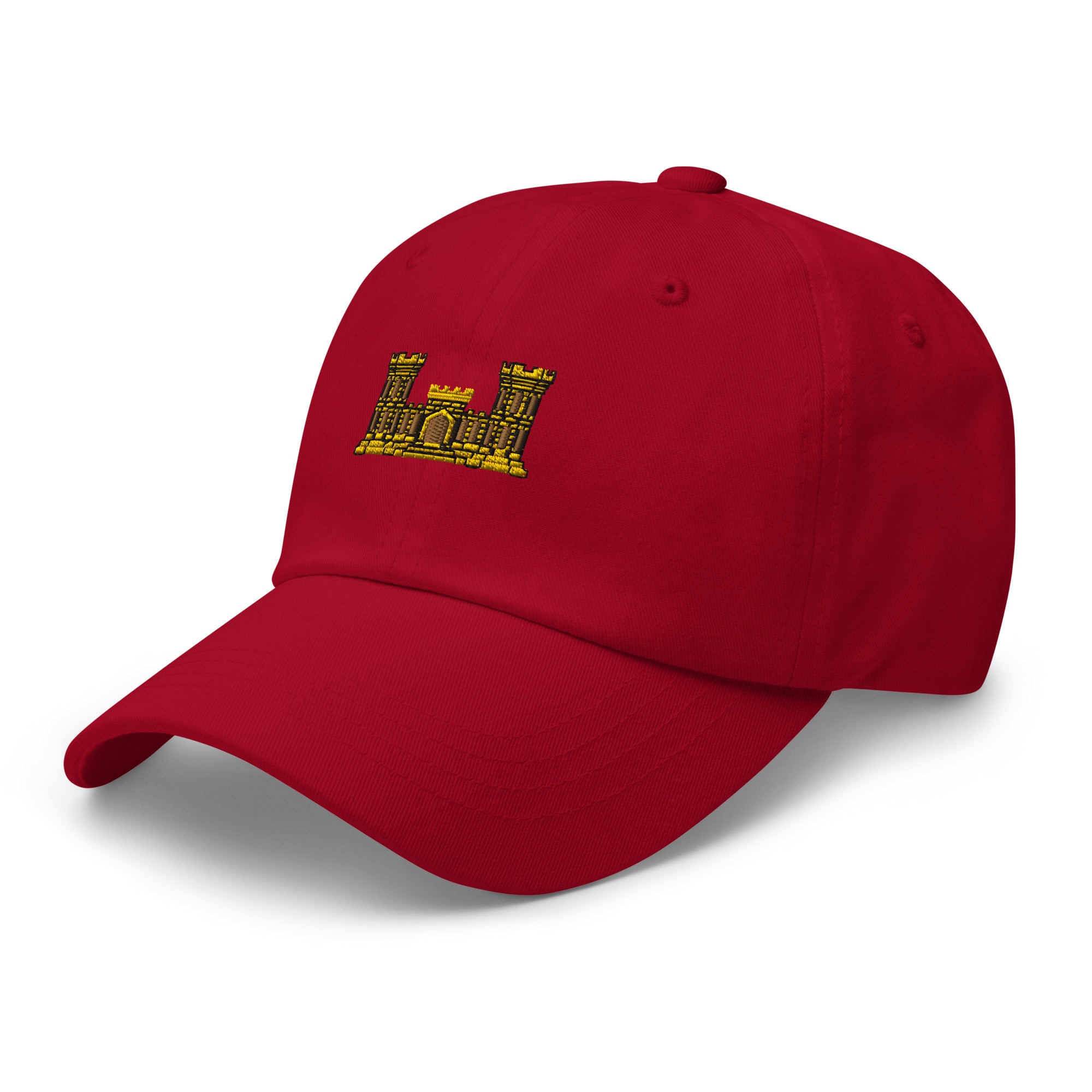 US Army Engineers Insignia Embroidered Dad Hat