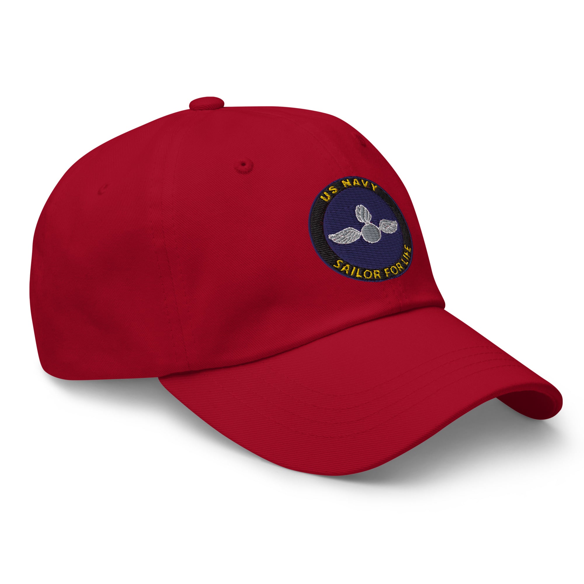 US Navy Aviation Ordnanceman Navy AO Sailor For Life Embroidered Dad Hat