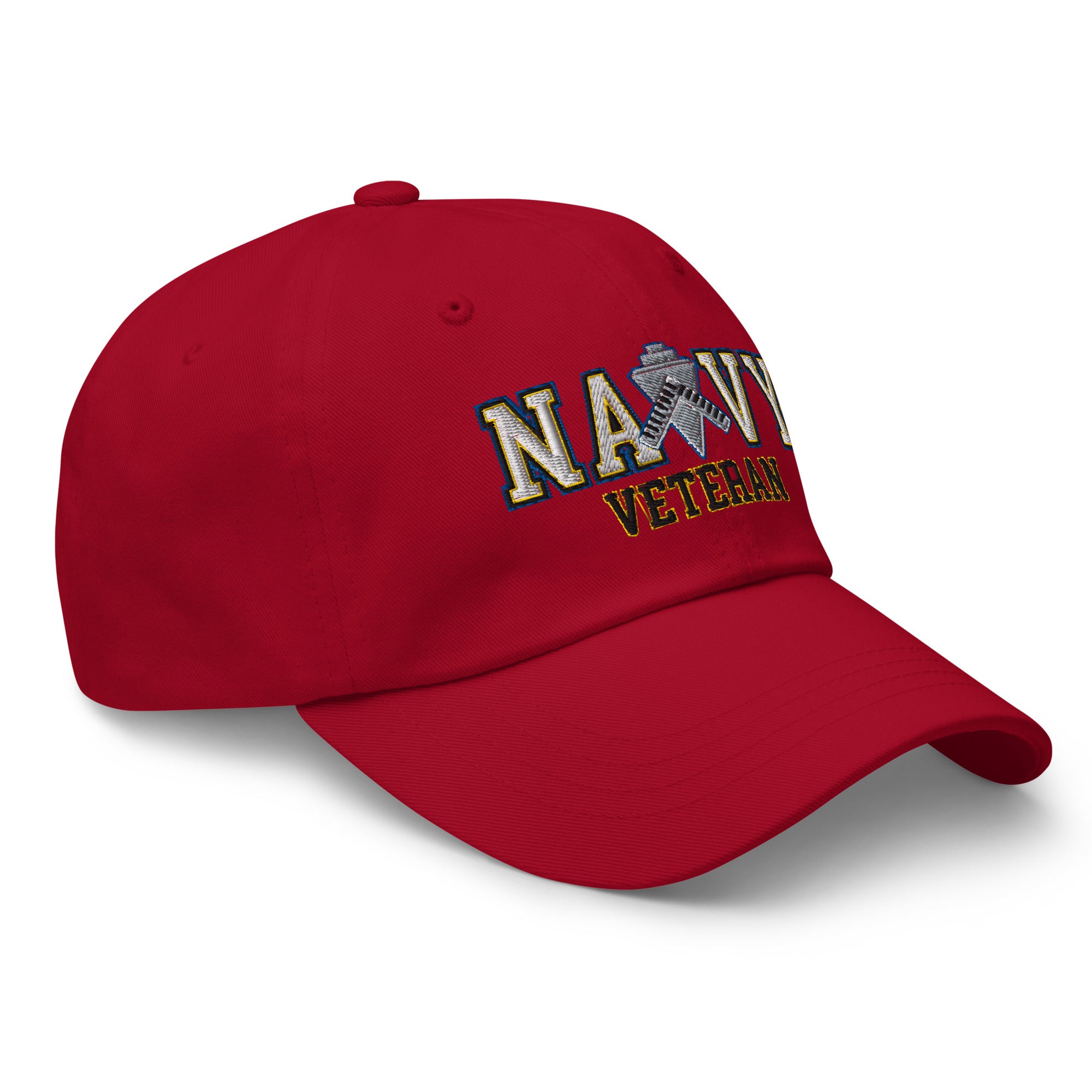 US Navy Builder Navy BU Veteran Embroidered Dad Hat