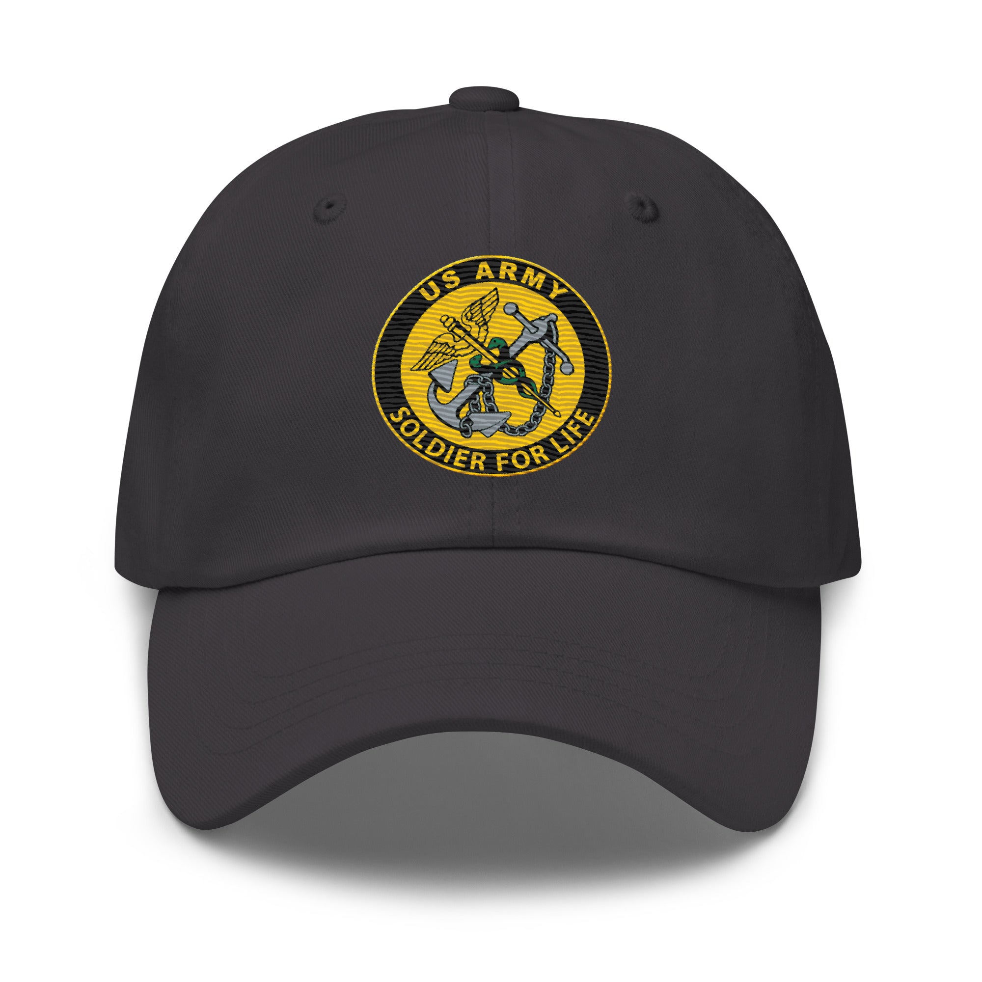 US Army Public Health Service Soldier For Life Embroidered Dad Hat