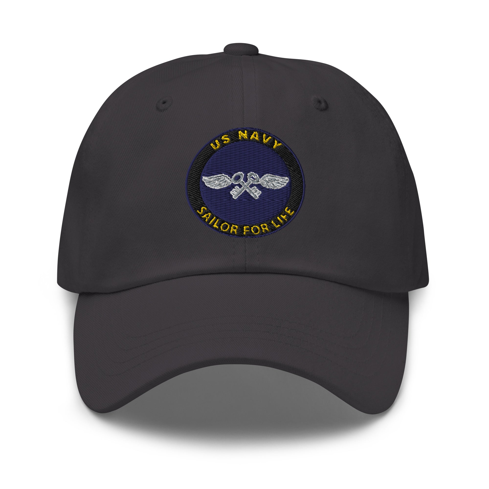 US Navy Aviation Storekeeper Navy AK Sailor For Life Embroidered Dad Hat