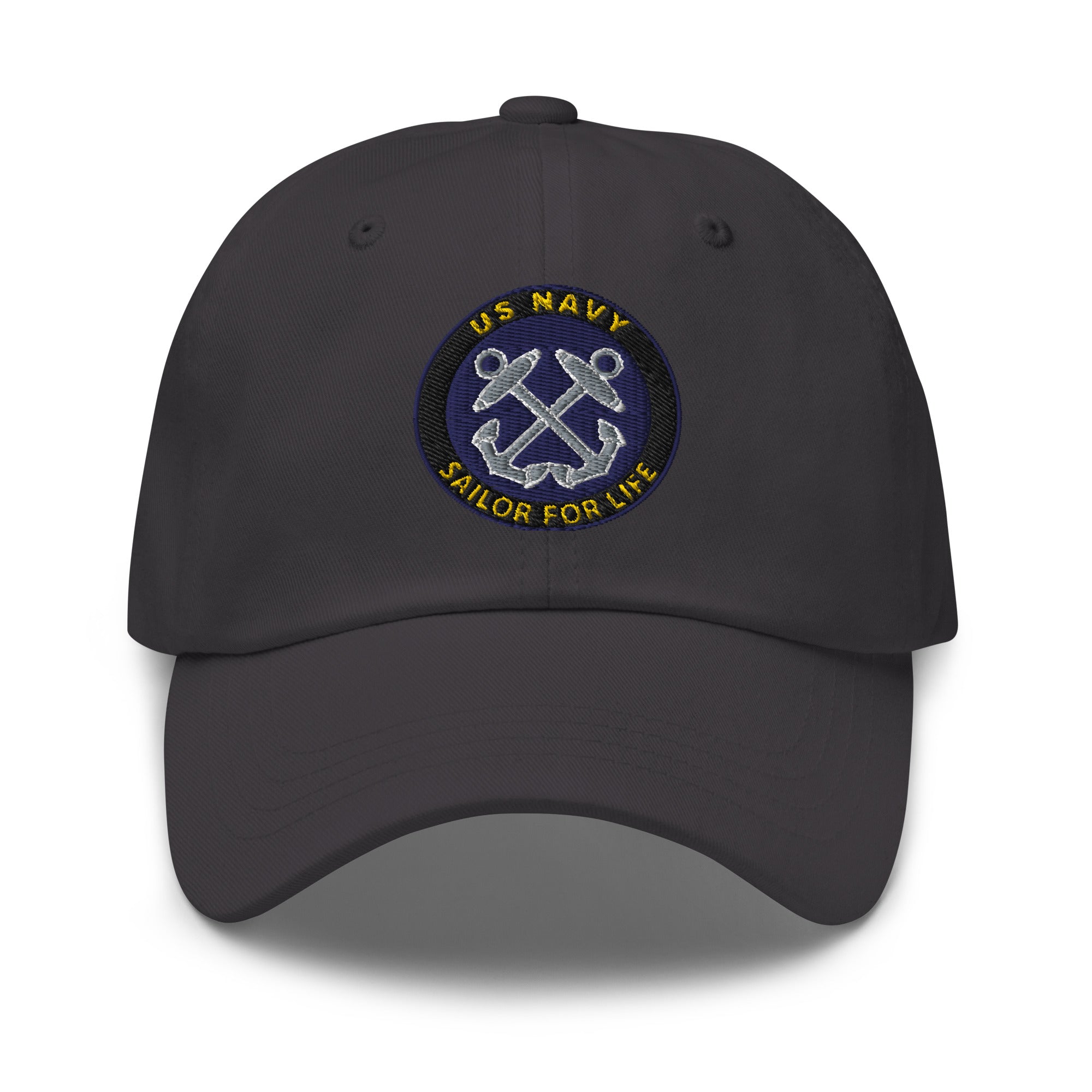 US Navy Boatswain_s Mate Navy BM Sailor For Life Embroidered Dad Hat