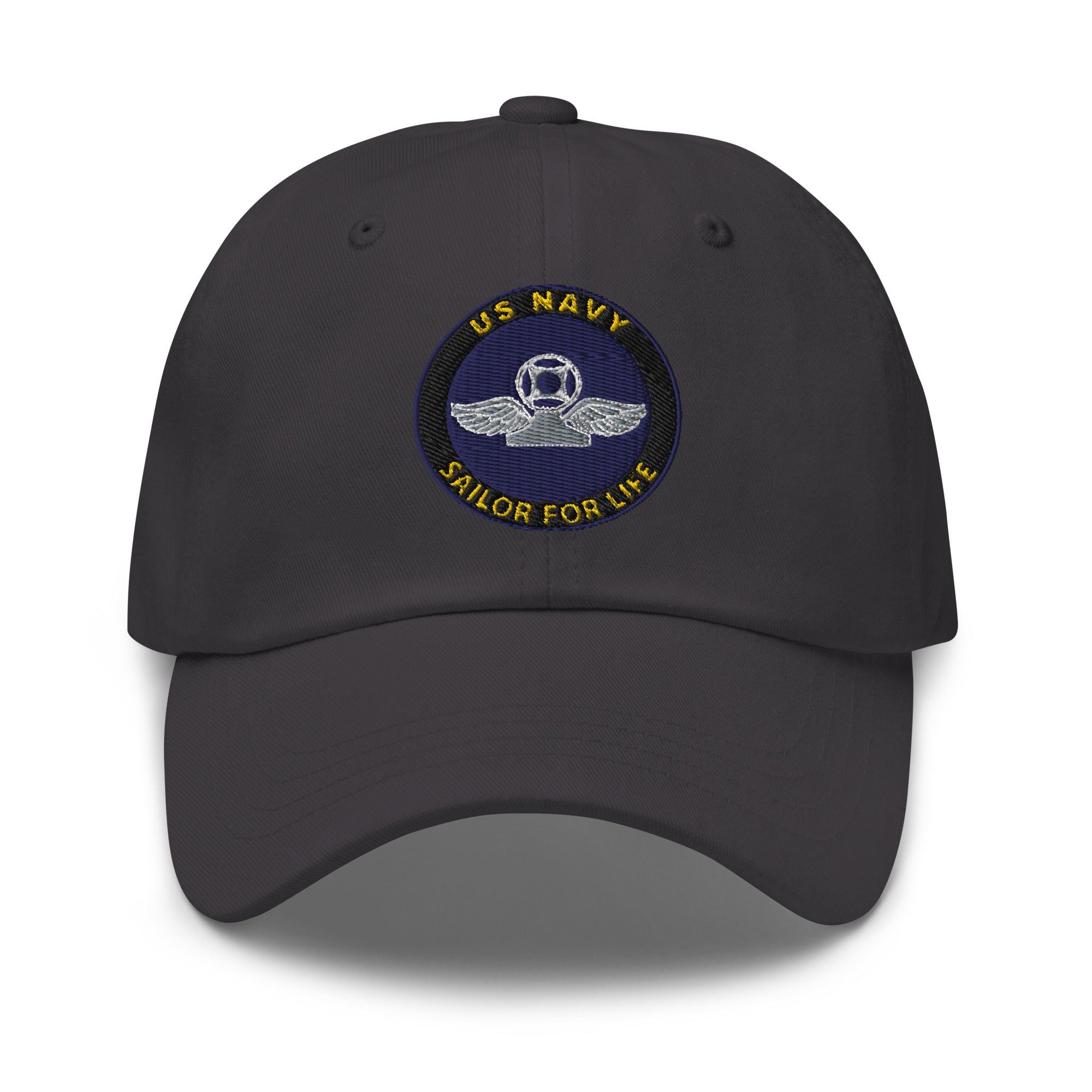 US Navy Air Traffic Controller Navy AC Sailor For Life Embroidered Dad Hat