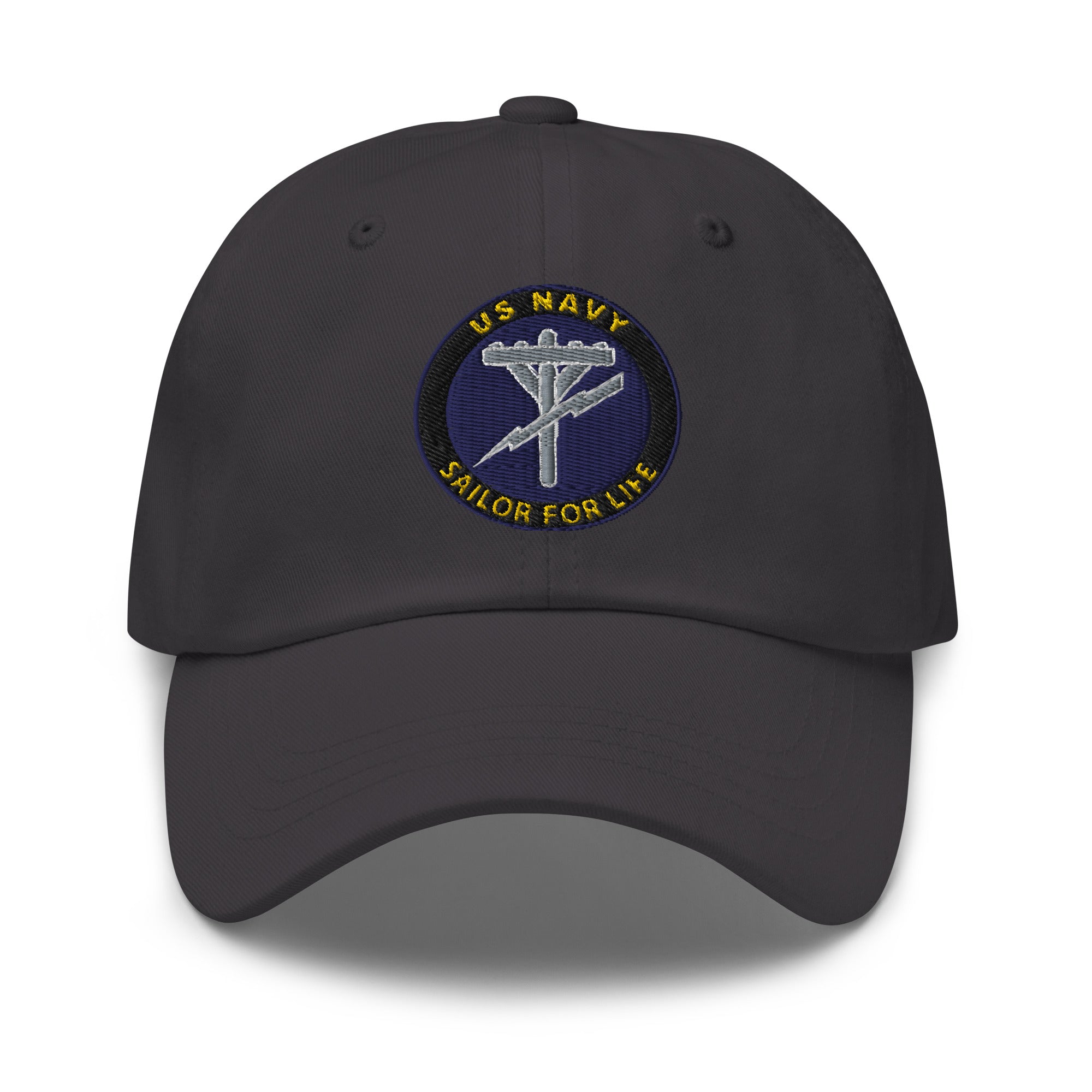 US Navy Construction Electrician Navy CE Sailor For Life Embroidered Dad Hat