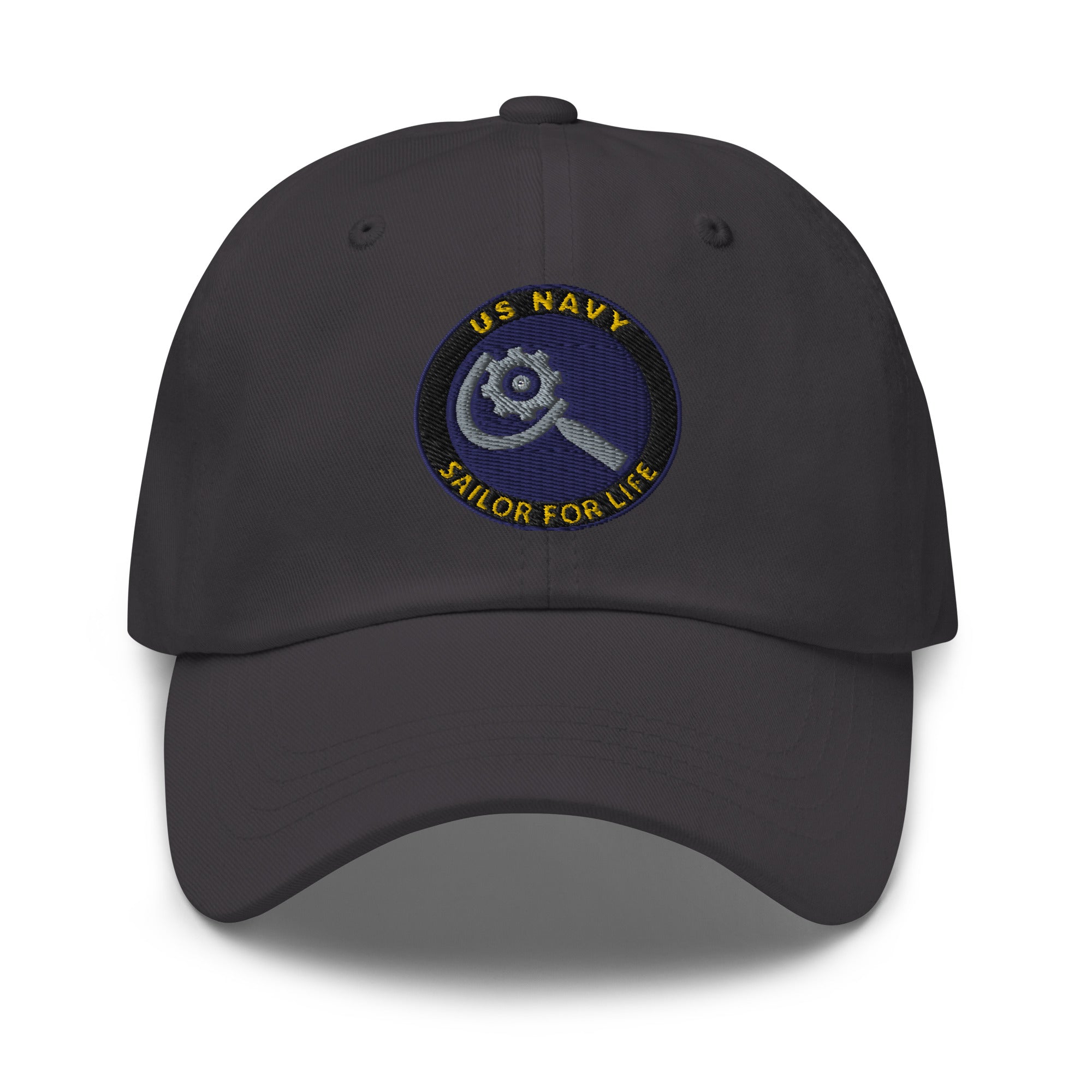 US Navy Machinery repairman Navy MR Sailor For Life Embroidered Dad Hat