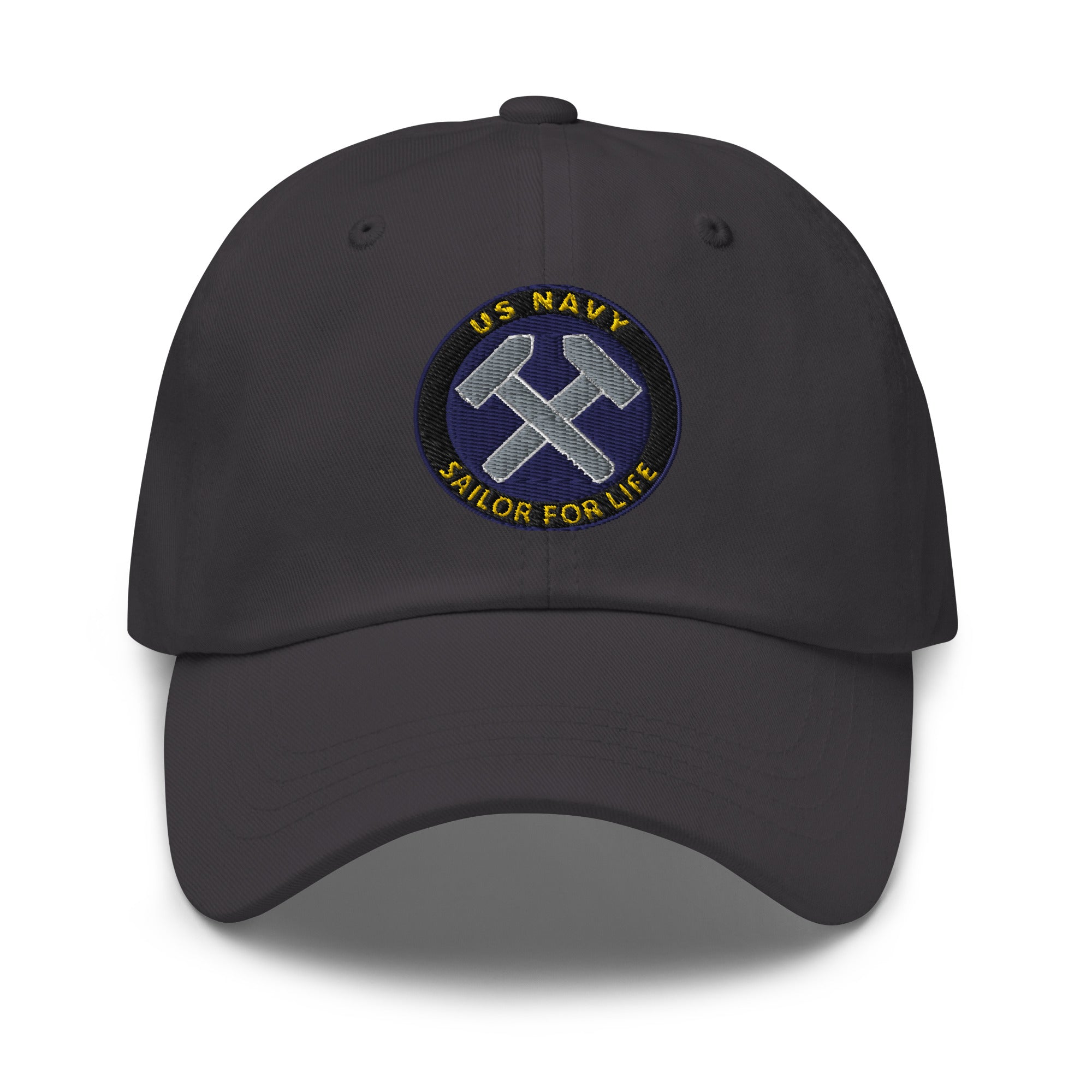 US Navy Shipfitter SF Sailor For Life Embroidered Dad Hat