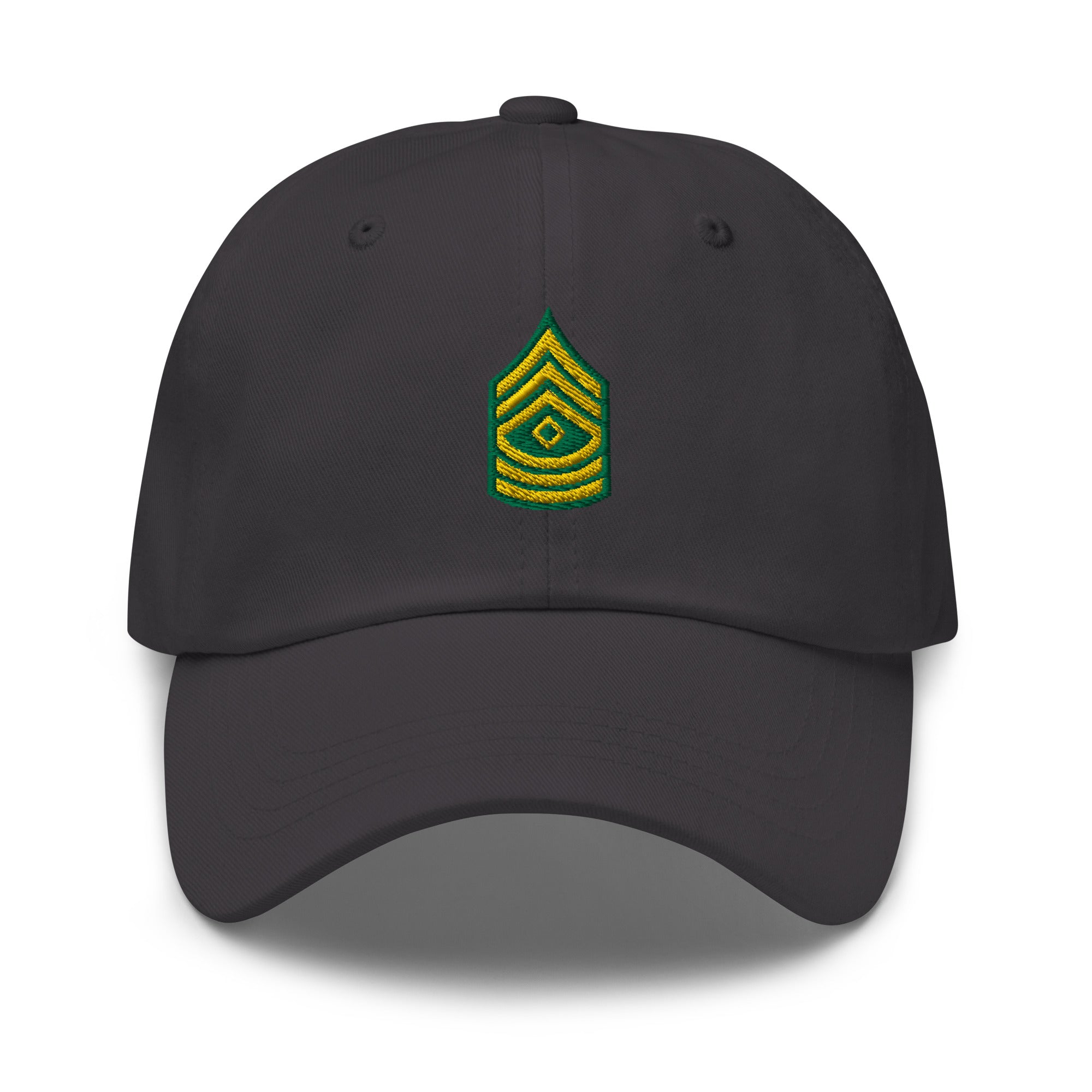 US Army E-8 First Sergeant E8 1SG Insignia Embroidered Dad Hat