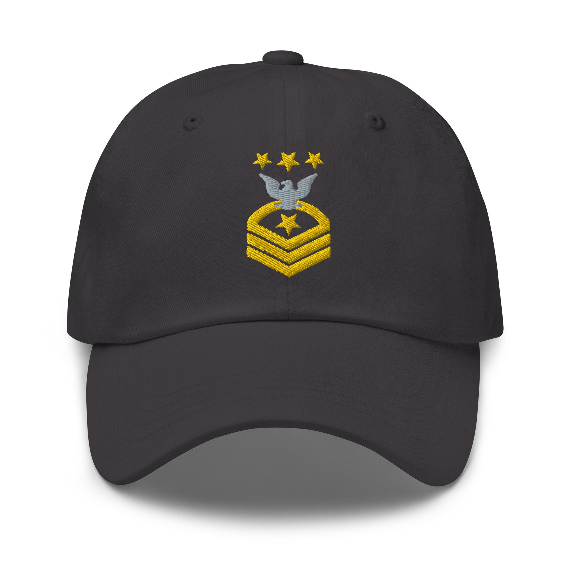 US Navy E-9 MCPON Insignia Embroidered Dad Hat