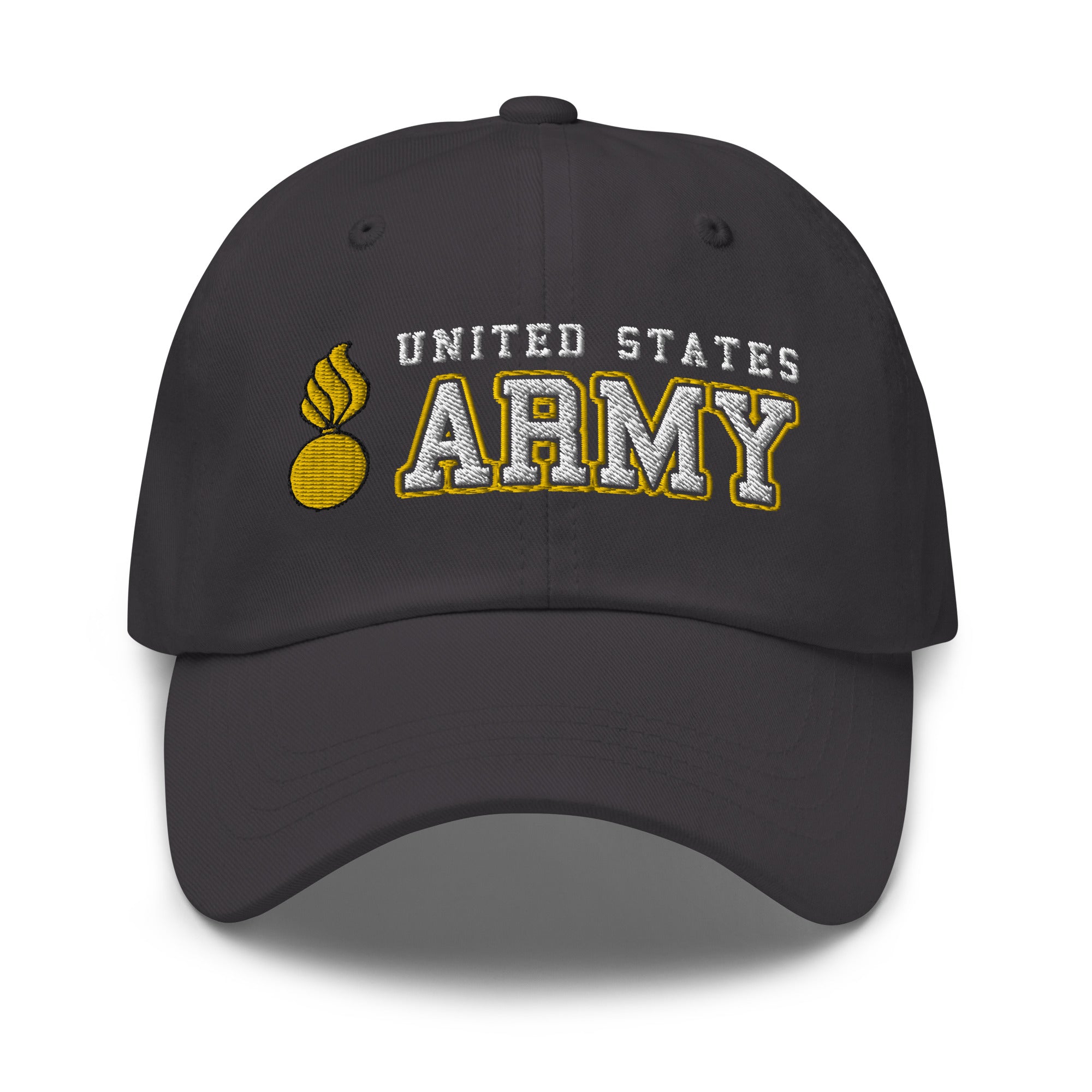 US Army Ordnance Corps Ranks/Insignia Embroidered Dad Hat