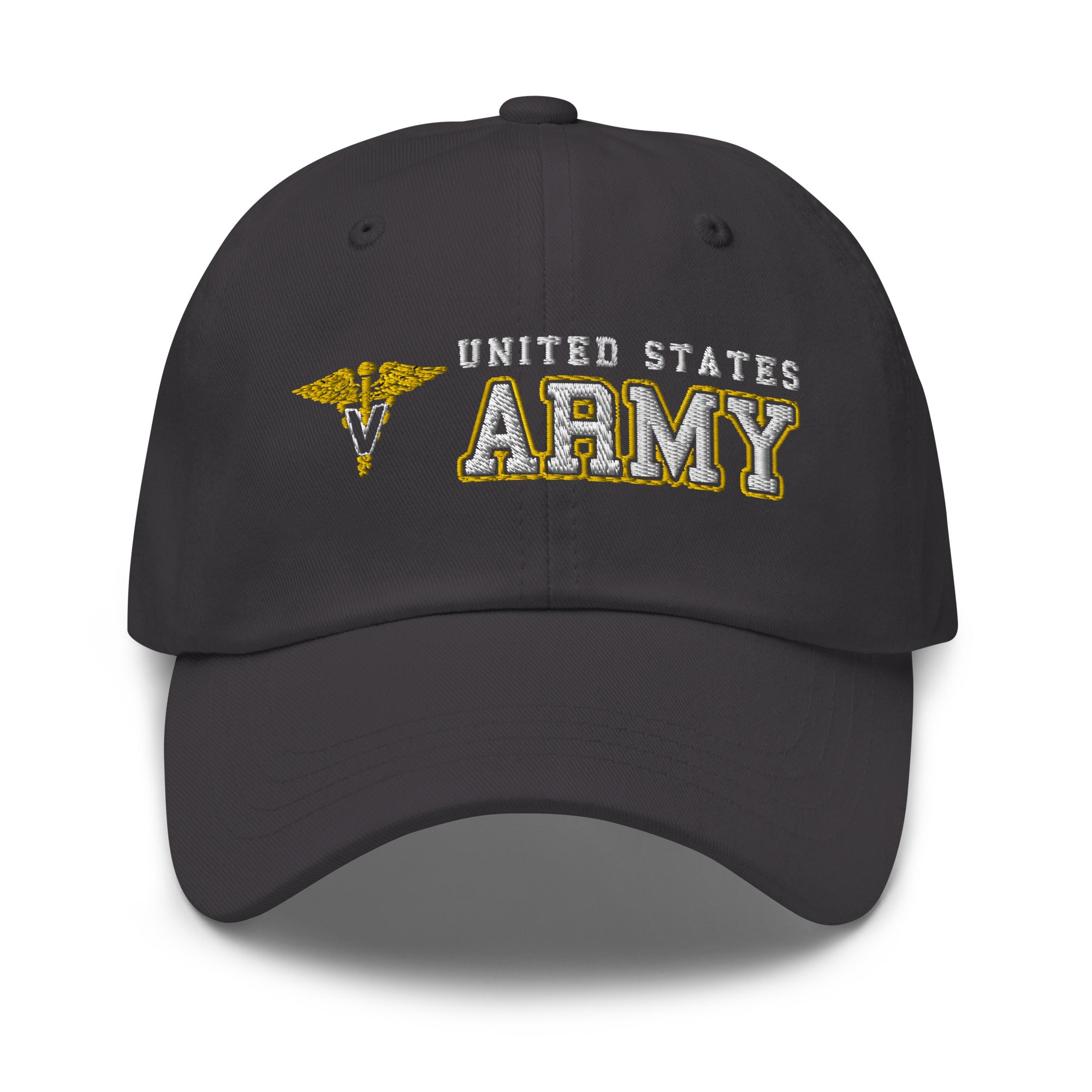 US Army Veterinary Corps Ranks/Insignia Embroidered Dad Hat