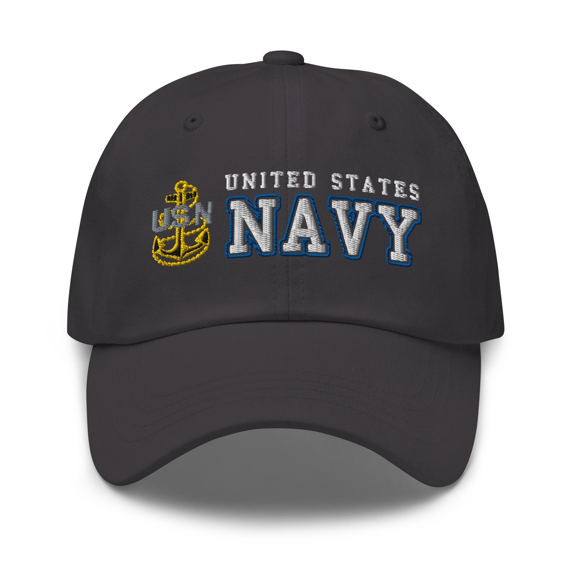 US Navy E-7 CPO Ranks/Insignia Embroidered Dad Hat