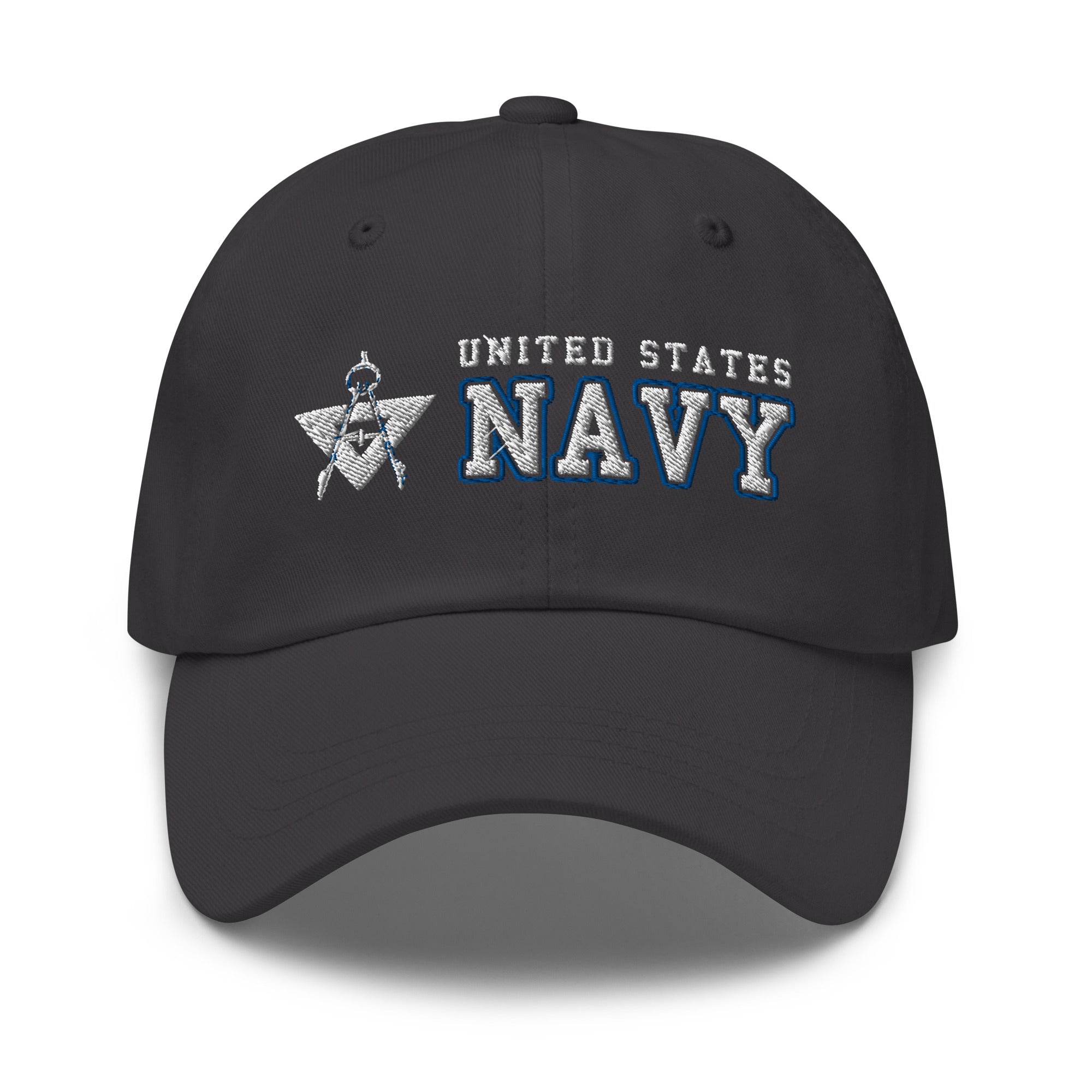 US Navy Draftsman Navy DM Ranks/Insignia Embroidered Dad Hat