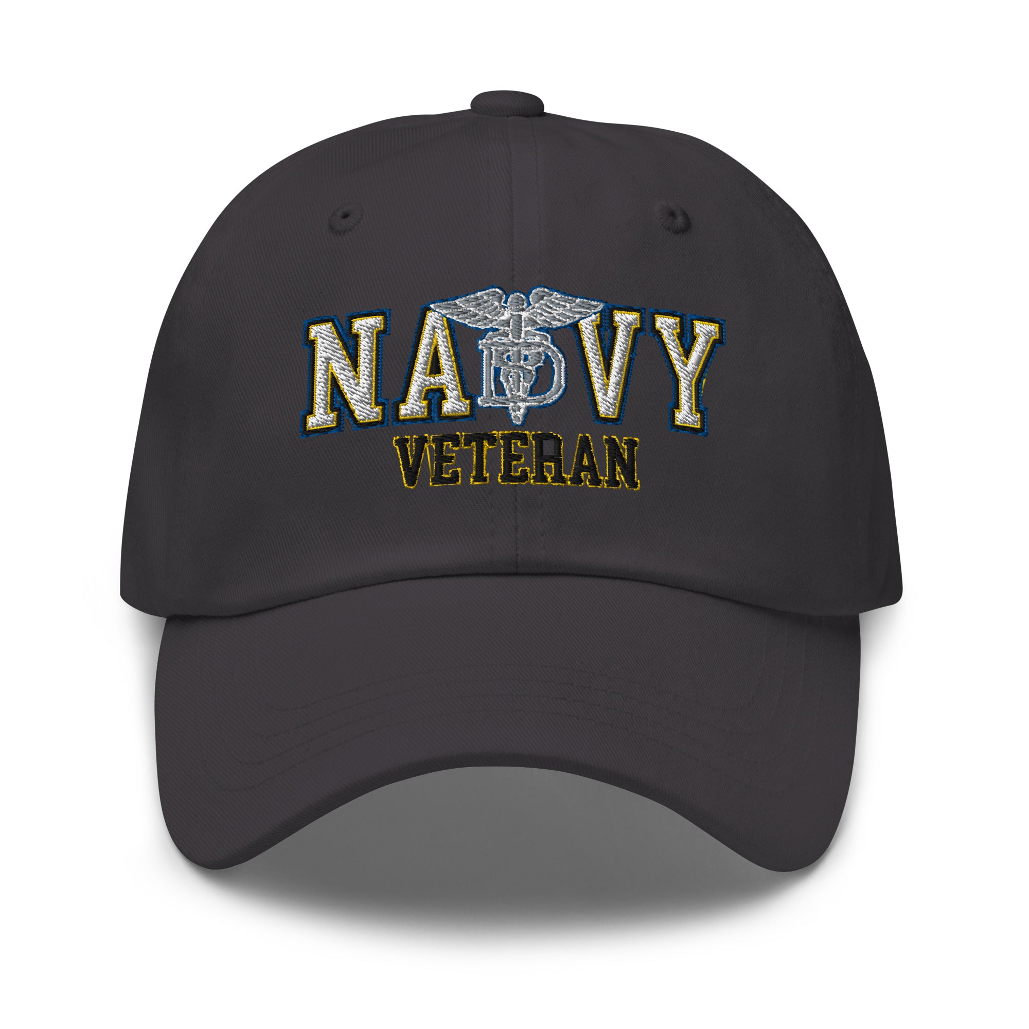 US Navy Dental Technician Navy DT Veteran Embroidered Dad Hat