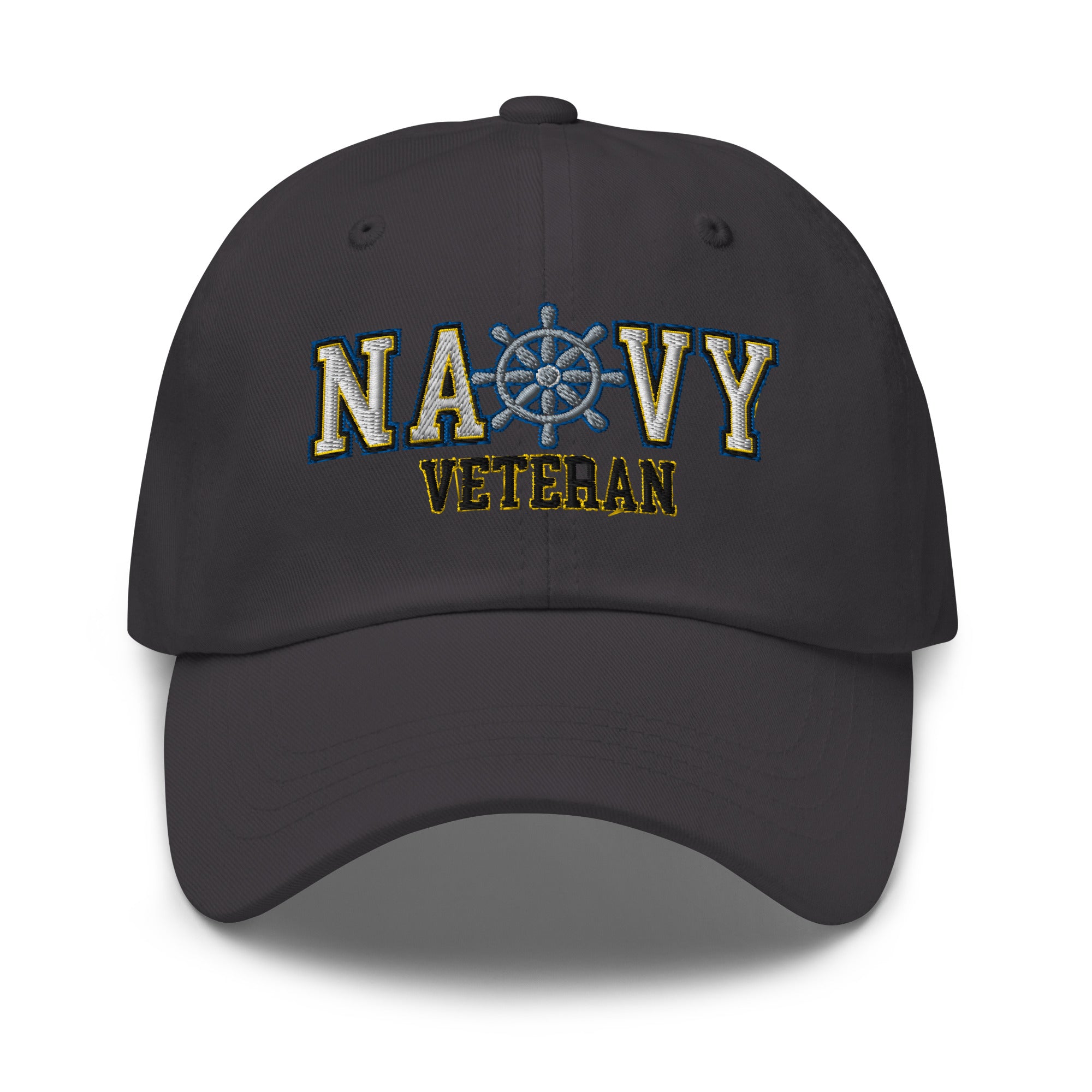 US Navy Quartermaster Navy QM Veteran Embroidered Dad Hat