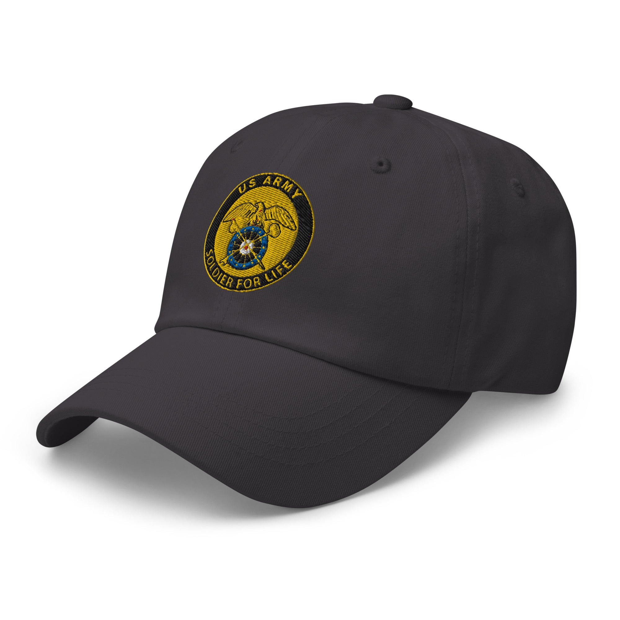 US Army Quartermaster Corps Soldier For Life Embroidered Dad Hat