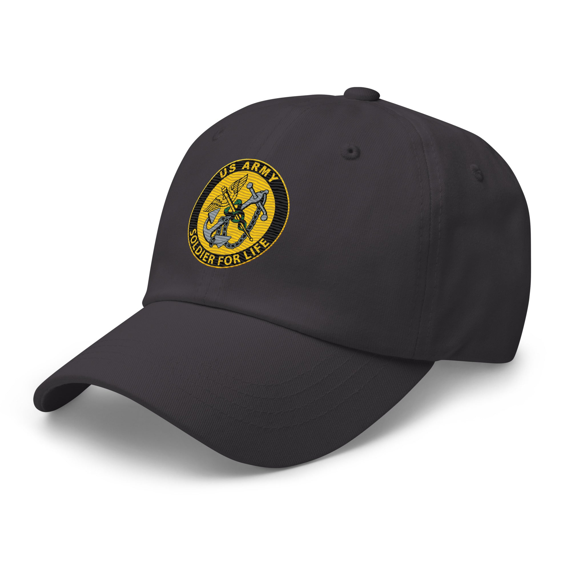 US Army Public Health Service Soldier For Life Embroidered Dad Hat