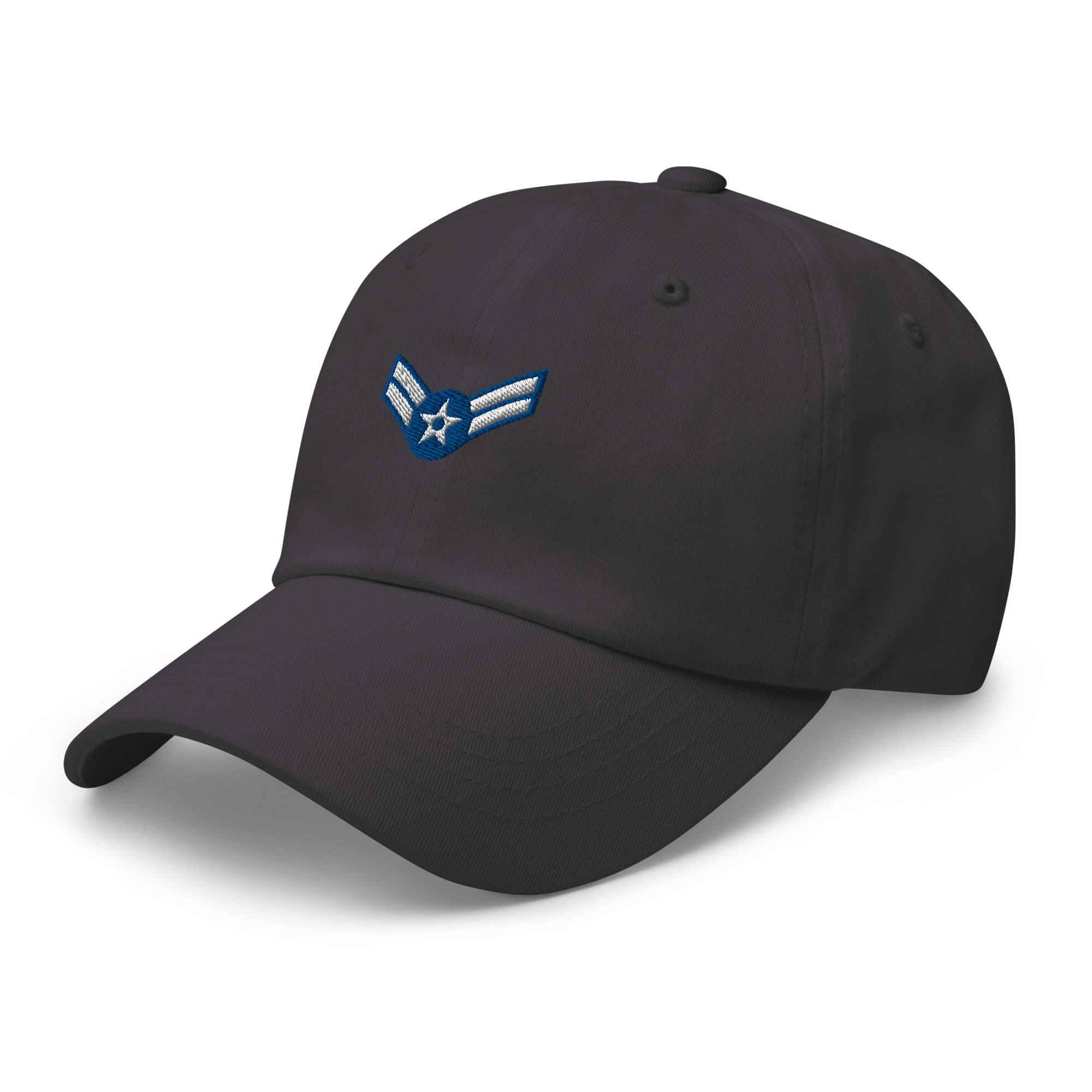 US Air Force E-3 Airman First Class A1C Insignia Embroidered Dad Hat