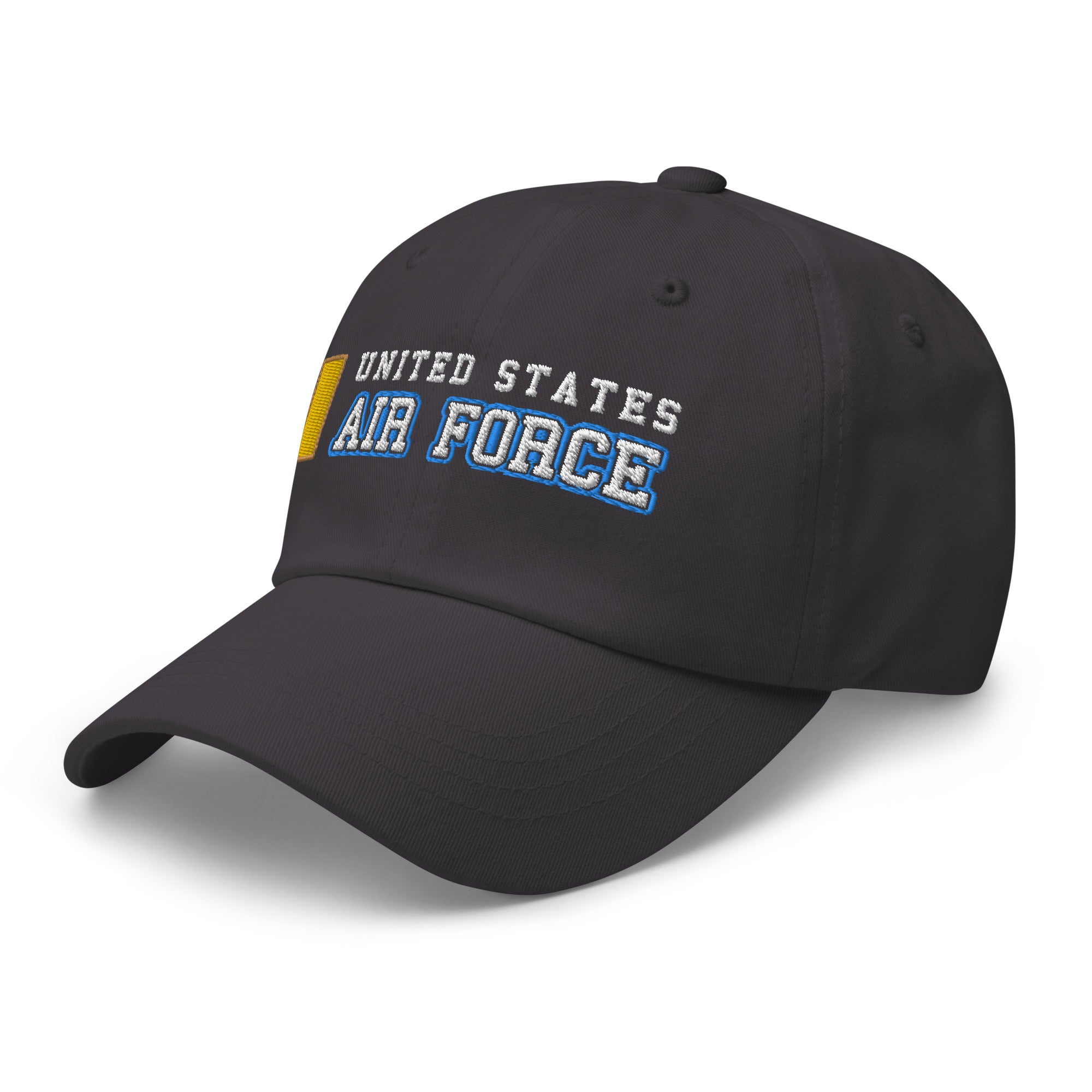 US Air Force O-1 Second Lieutenant 2d Lt Ranks/Insignia Embroidered Dad Hat