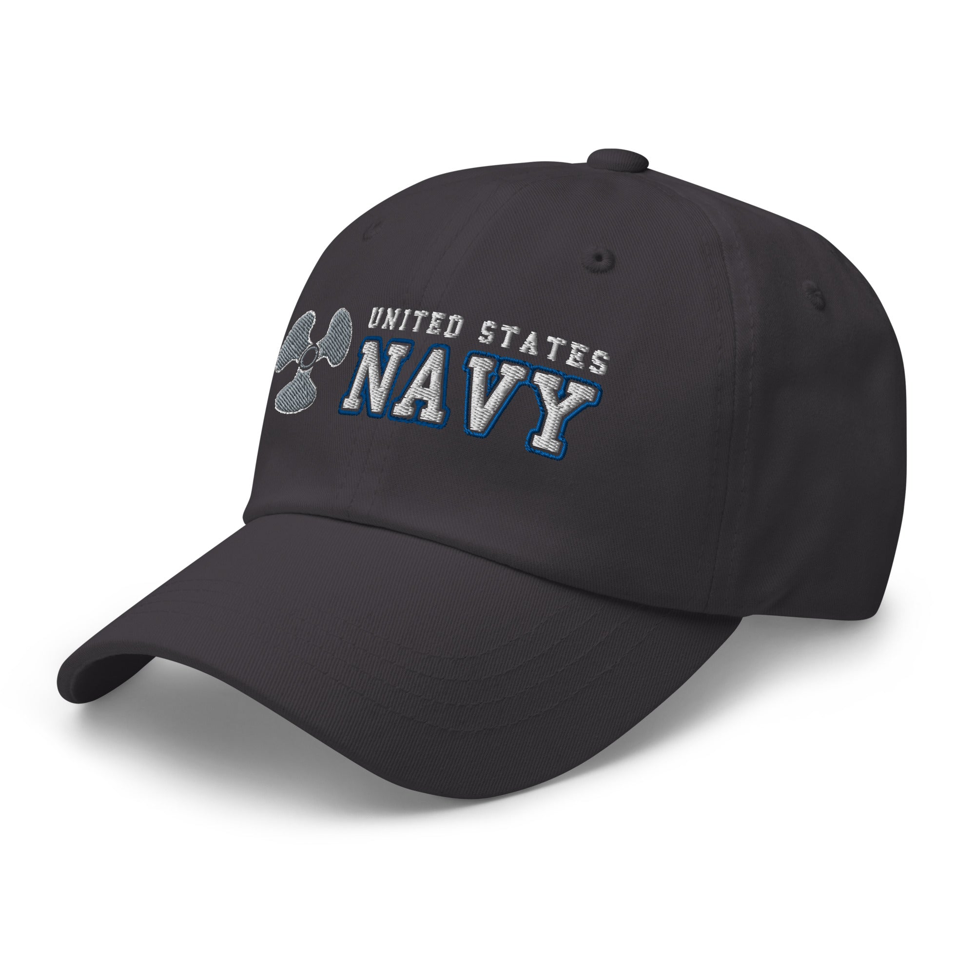 US US Navy Machinist_s Mate Navy MM Ranks/Insignia Embroidered Dad Hat