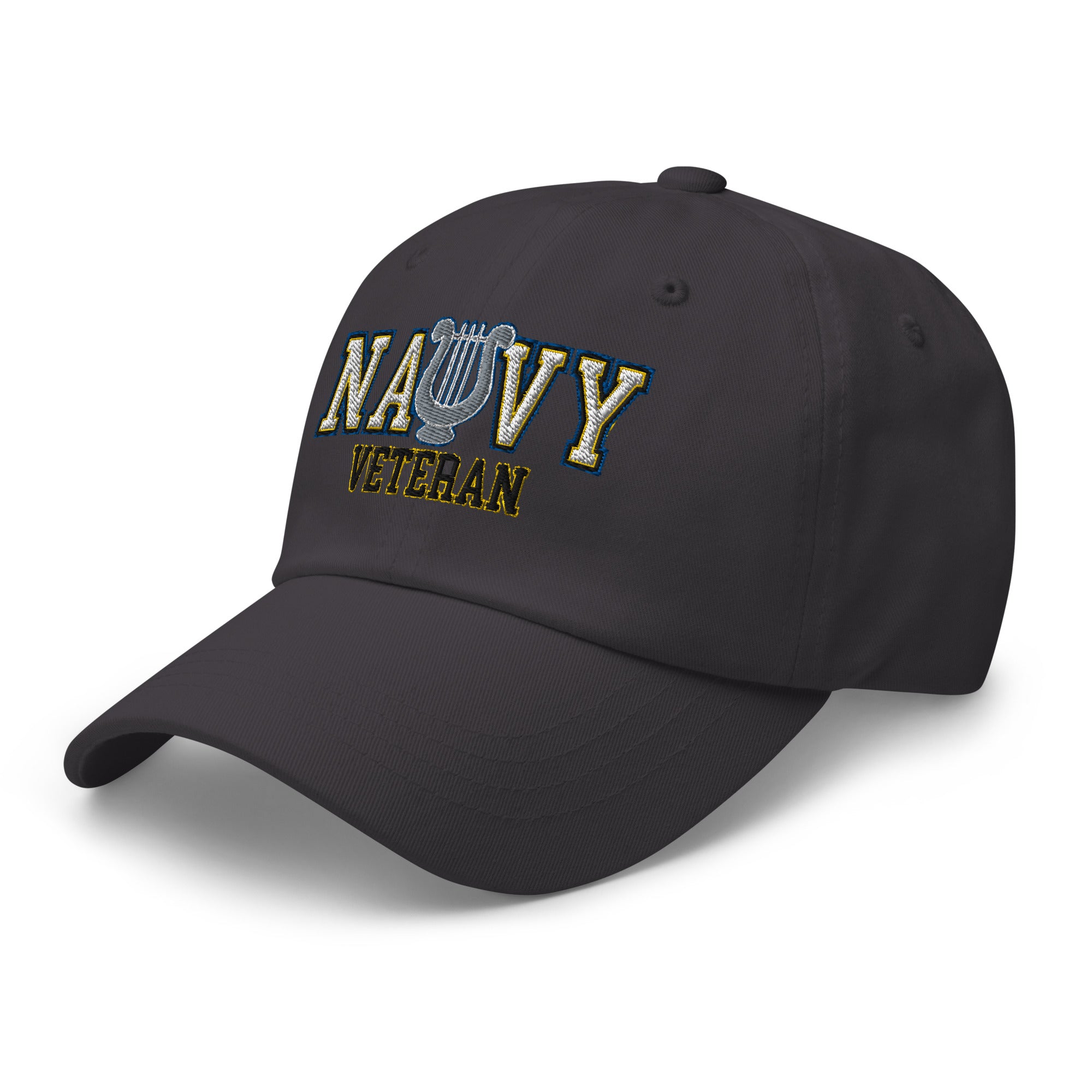 US Navy Musician Navy MU Veteran Embroidered Dad Hat