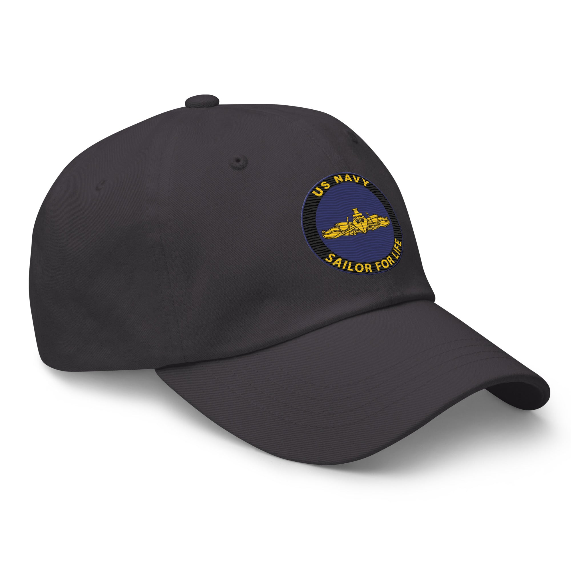 US Navy Surface Warfare Officer Sailor For Life Embroidered Dad Hat