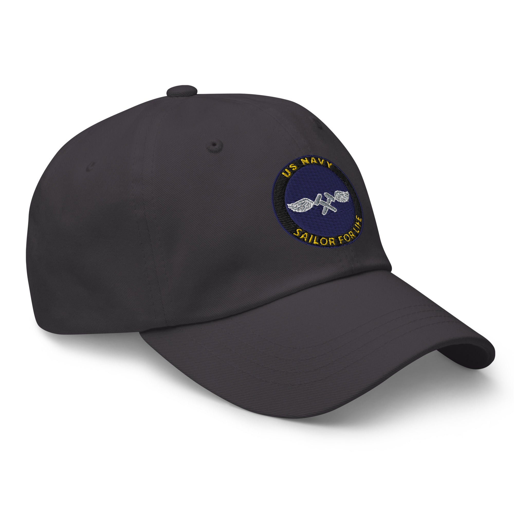 US Navy Aviation Structural Mechanic Navy AM Sailor For Life Embroidered Dad Hat