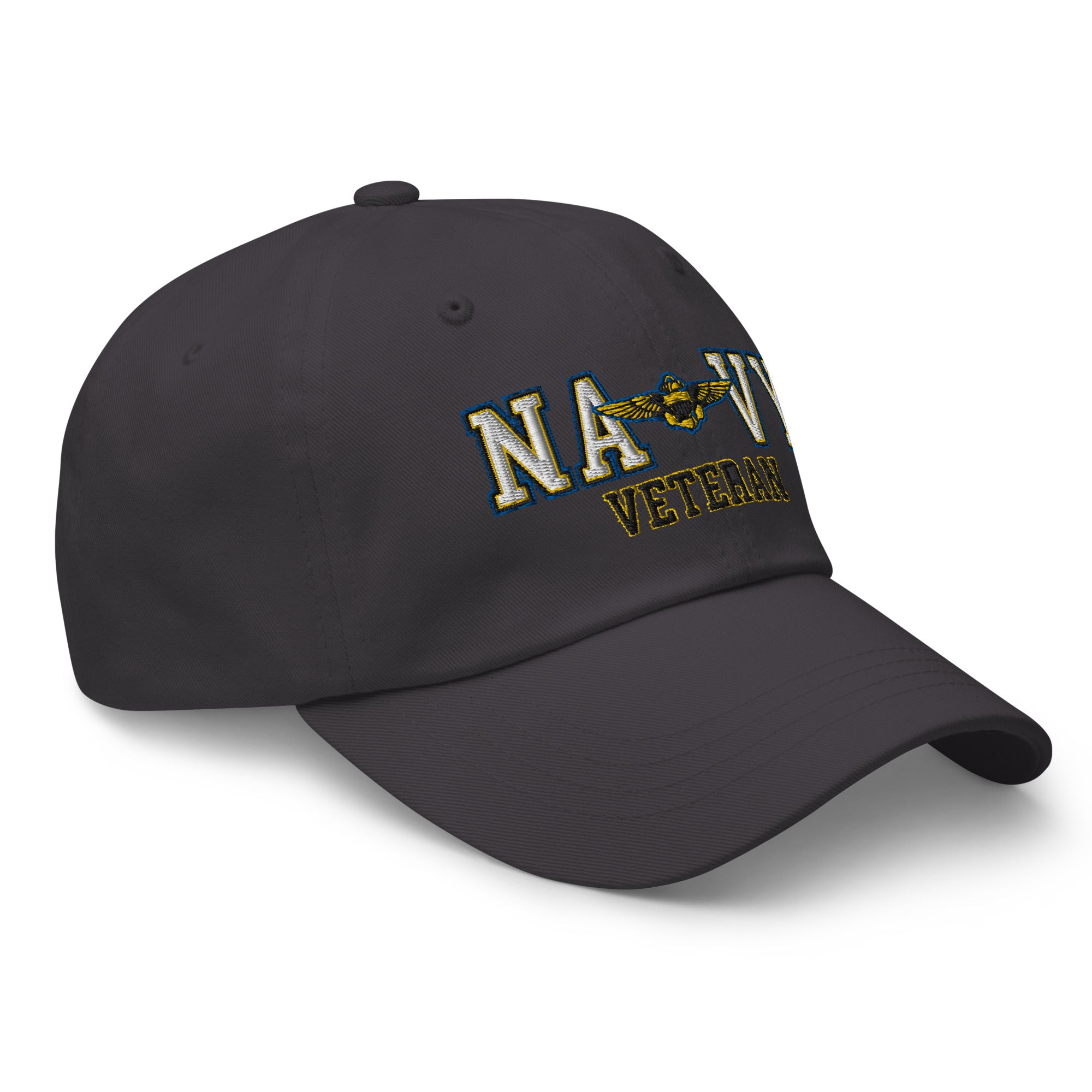 US Navy Naval Aviator Veteran Embroidered Dad Hat