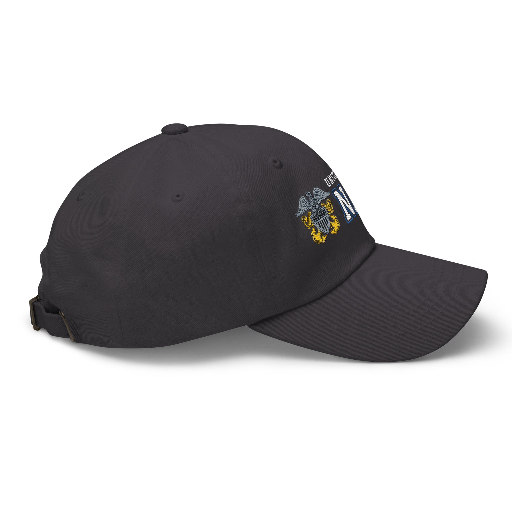 US Navy Officer Cap Device Ranks/Insignia Embroidered Dad Hat