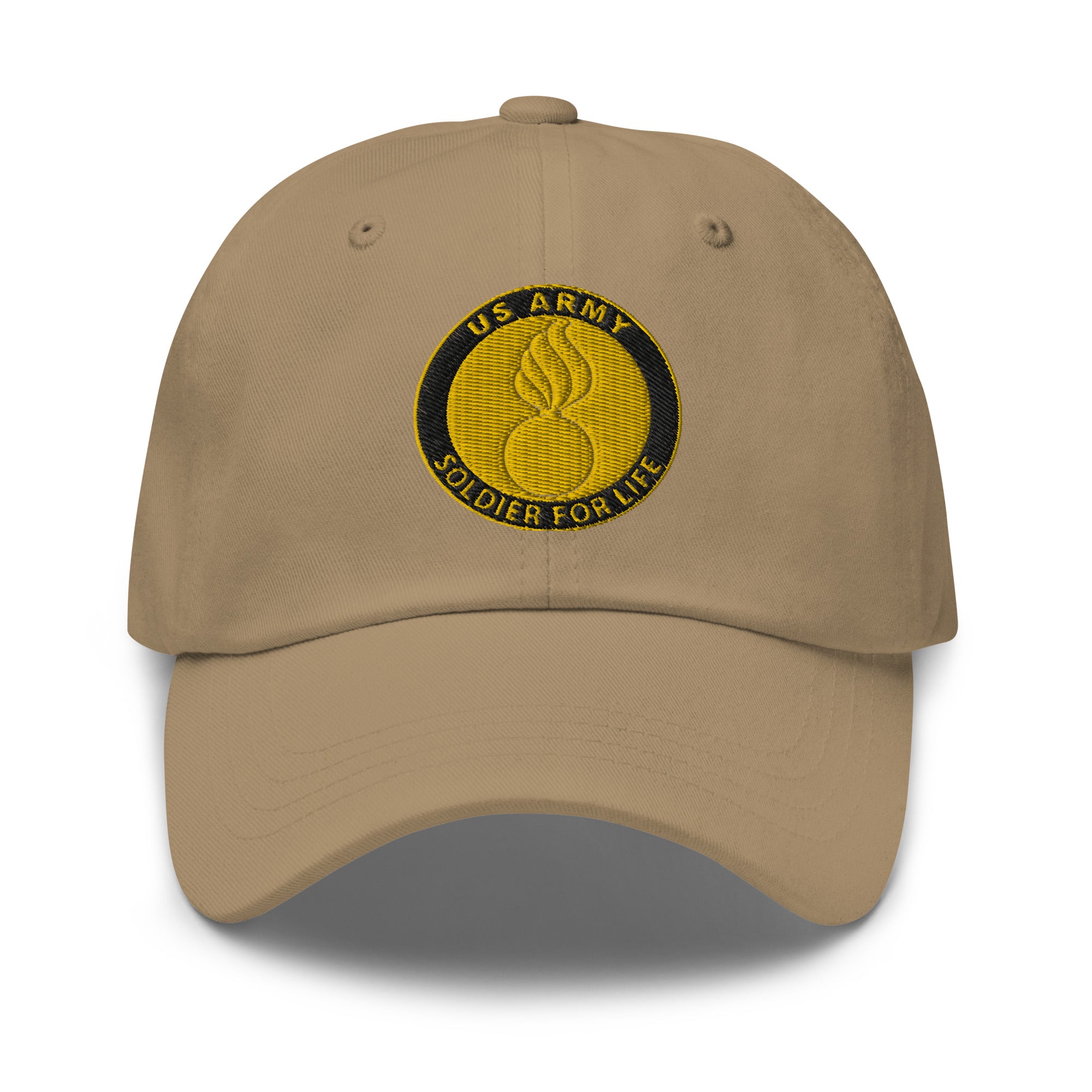 US Army Ordnance Corps Soldier For Life Embroidered Dad Hat