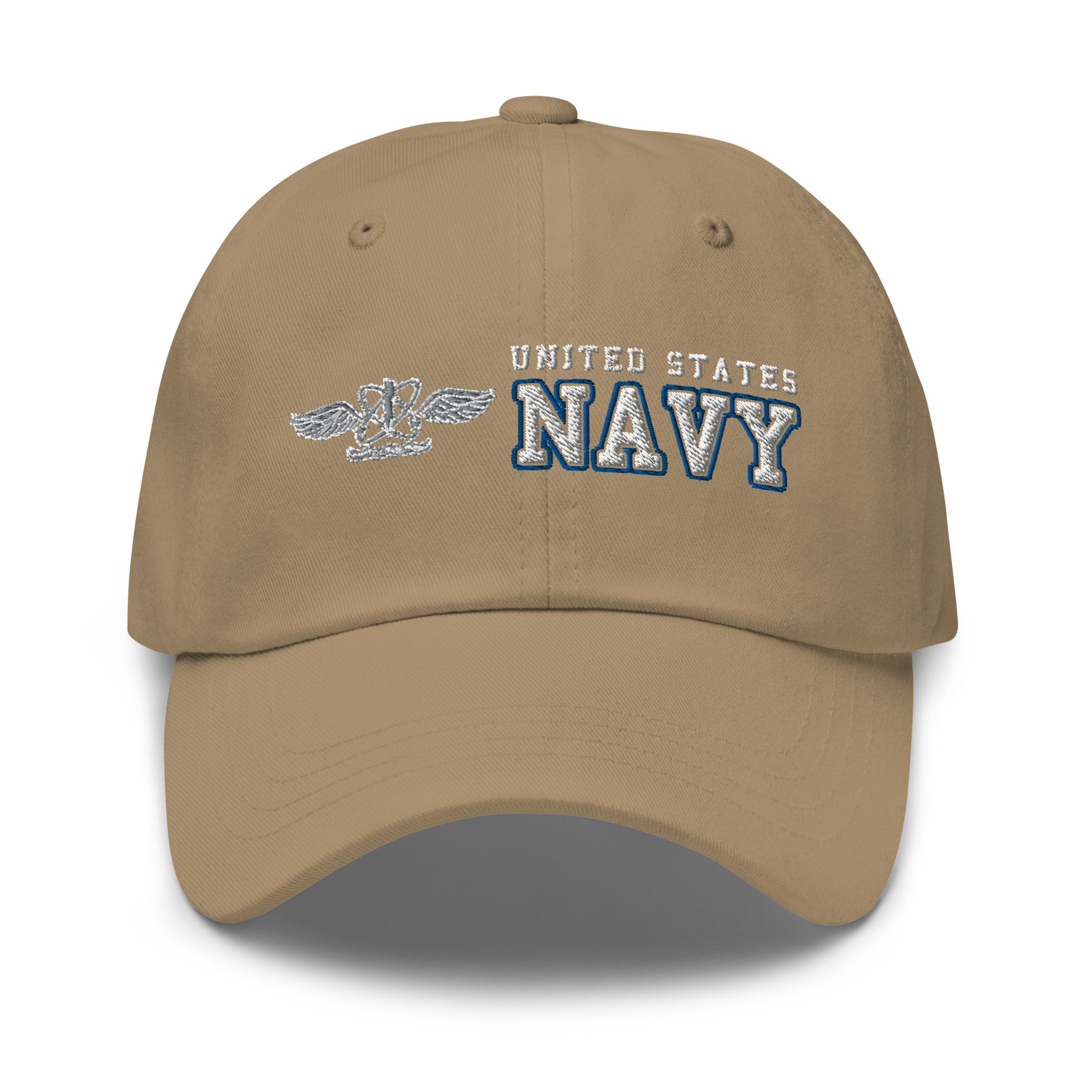 US Navy Naval aircrewman Navy AW Ranks/Insignia Embroidered Dad Hat