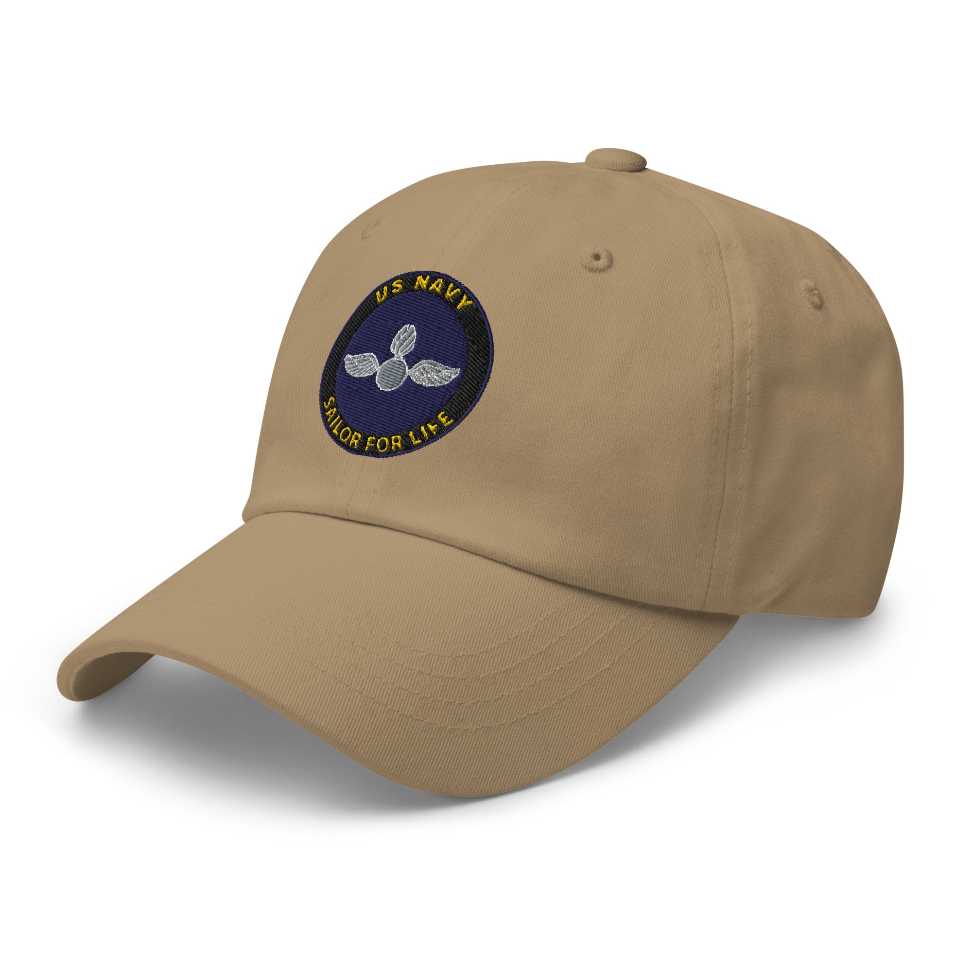 US Navy Aviation Ordnanceman Navy AO Sailor For Life Embroidered Dad Hat