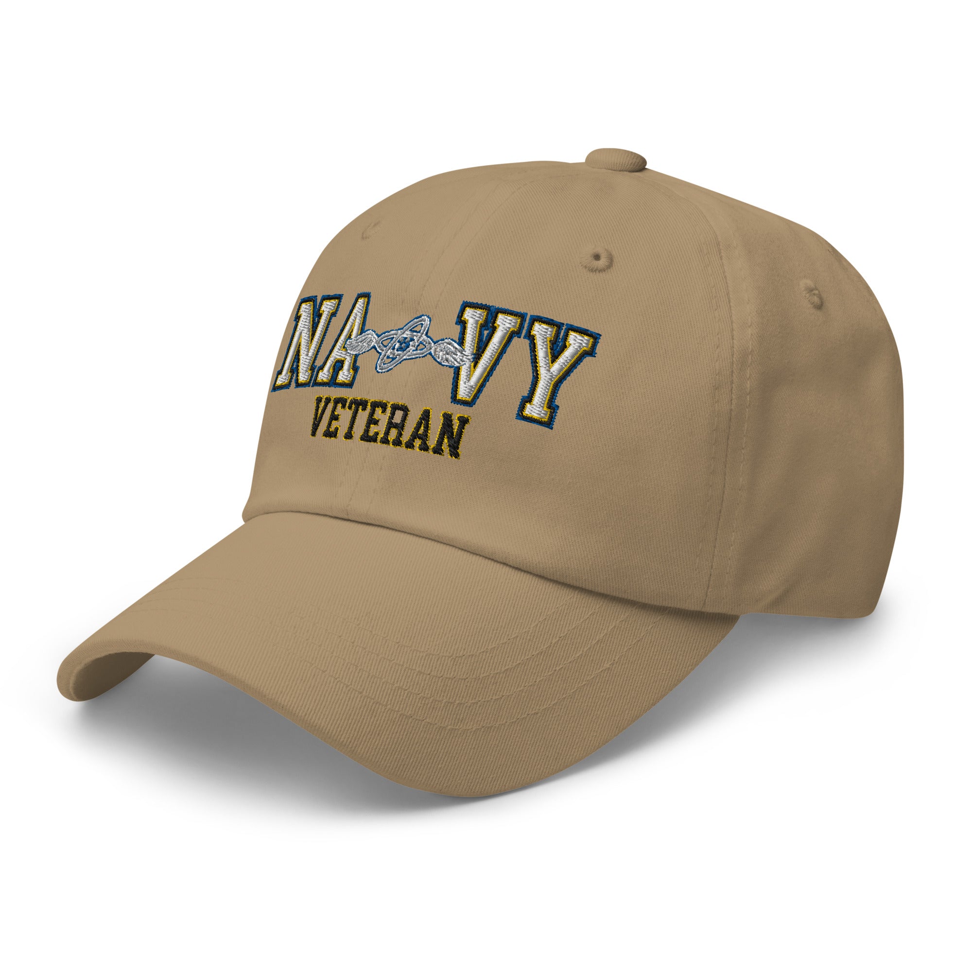 US Navy Aviation Electronics Technician Navy AT Veteran Embroidered Dad Hat