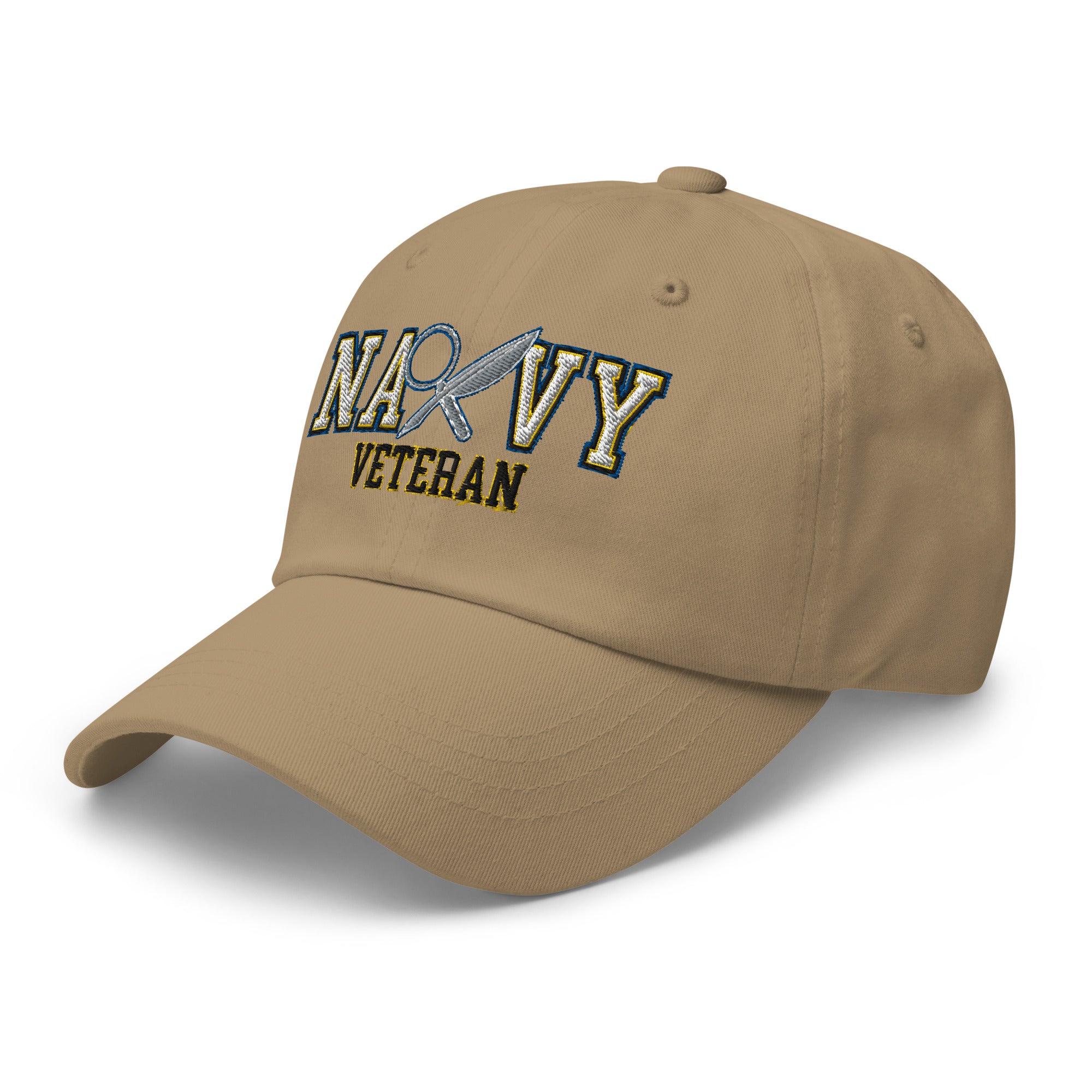 US Navy Intelligence Specialist Navy IS Veteran Embroidered Dad Hat