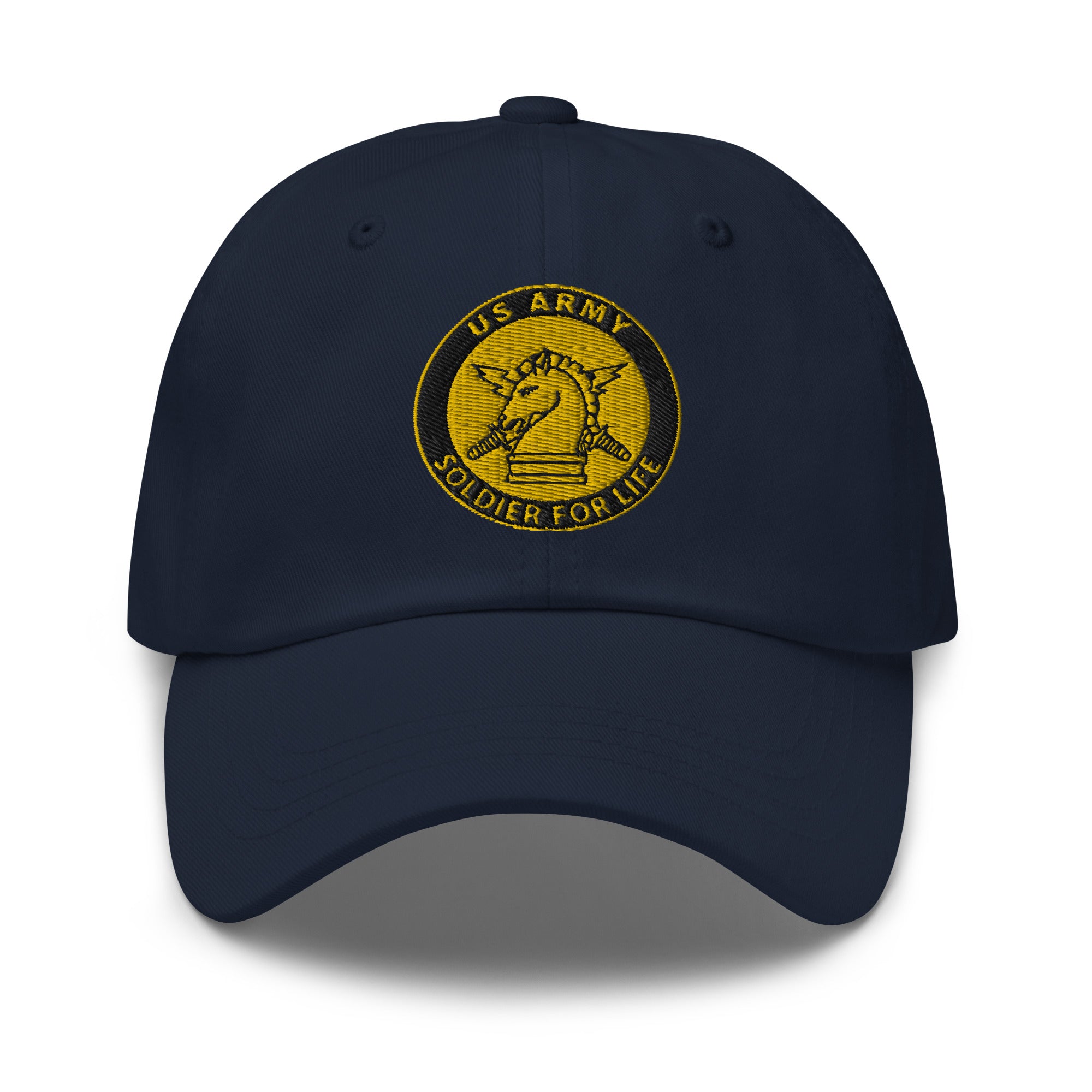 US Army Psychological Ops Soldier For Life Embroidered Dad Hat