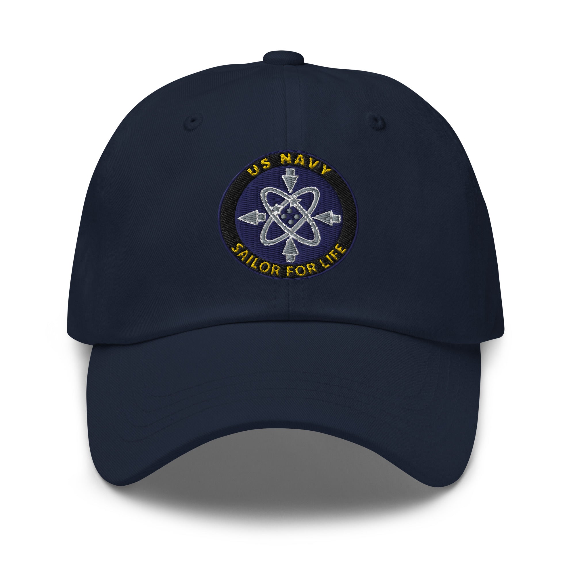 US Navy Data systems technician Navy DS Sailor For Life Embroidered Dad Hat