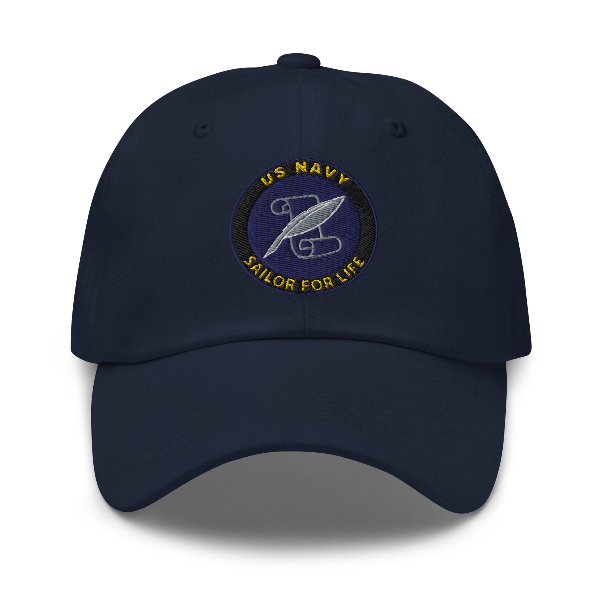 US Navy Journalist Navy JO Sailor For Life Embroidered Dad Hat