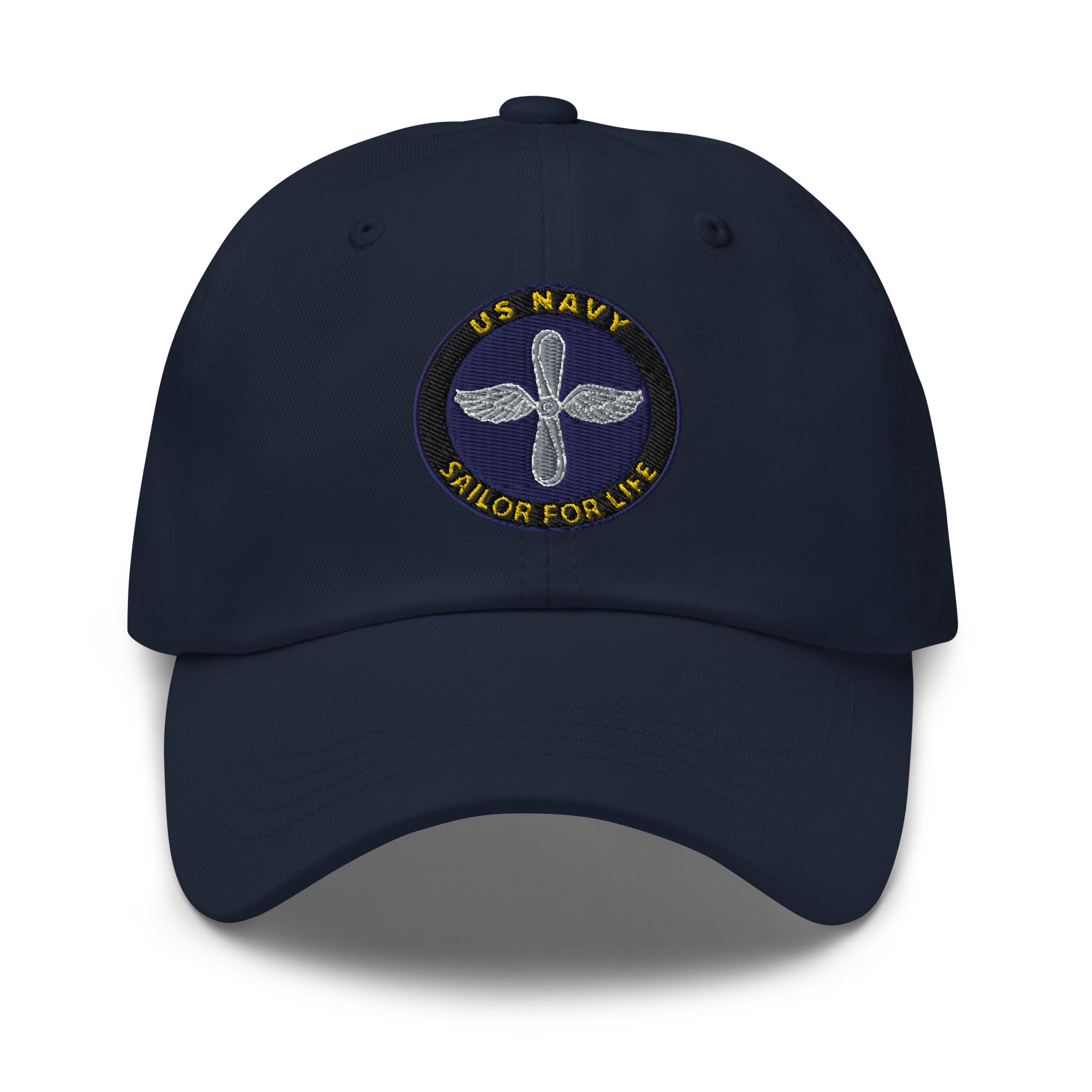 US Navy Aviation machinist_s mate Navy AD Sailor For Life Embroidered Dad Hat