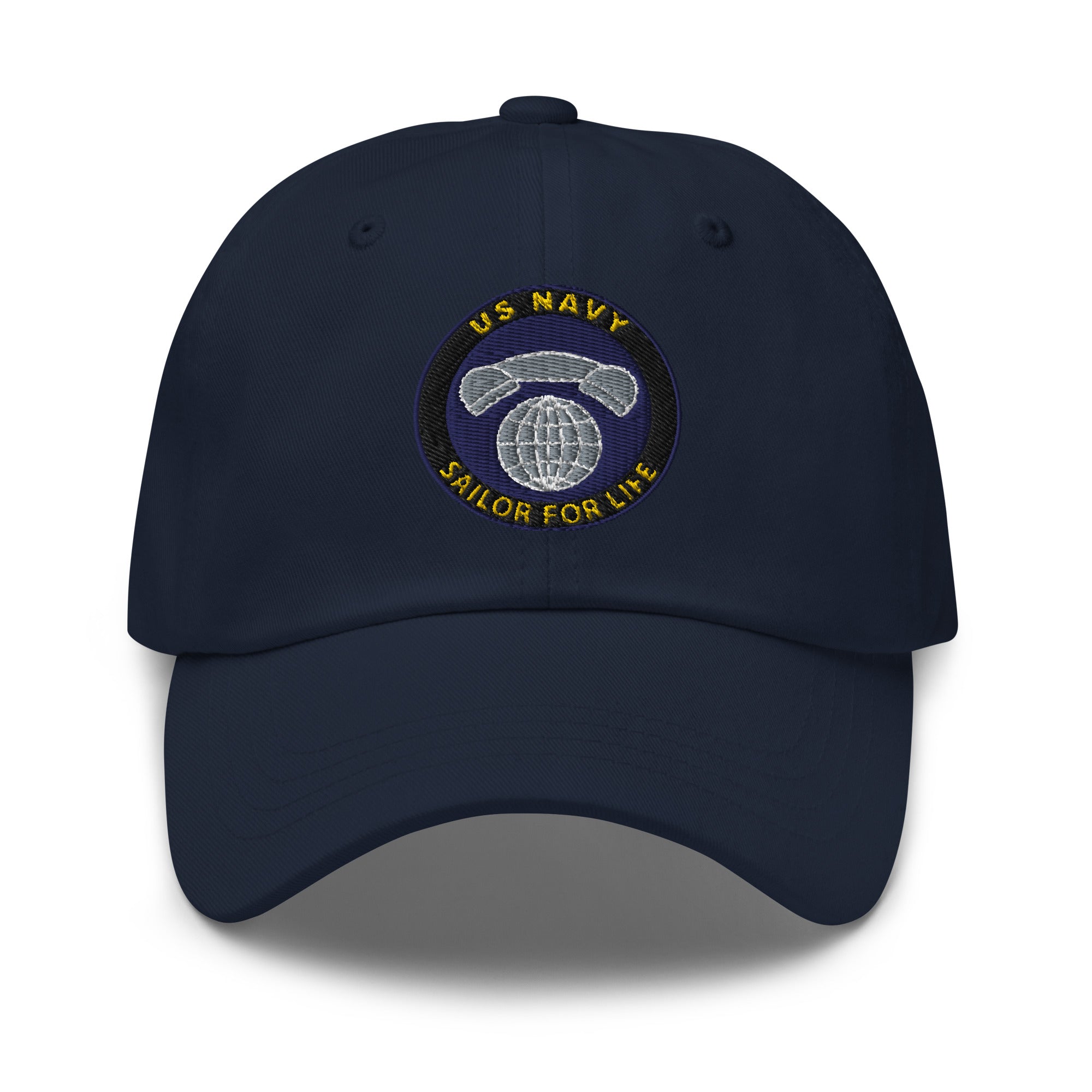 US Navy Interior Communications Electrician Navy IC Sailor For Life Embroidered Dad Hat