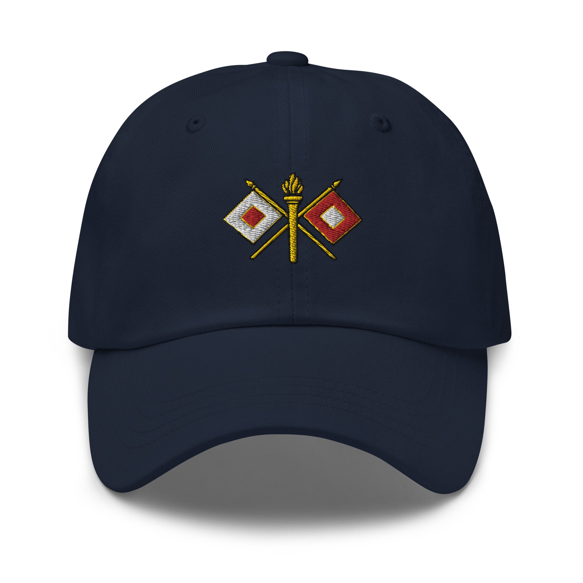 US Army Signal Corps Insignia Embroidered Dad Hat