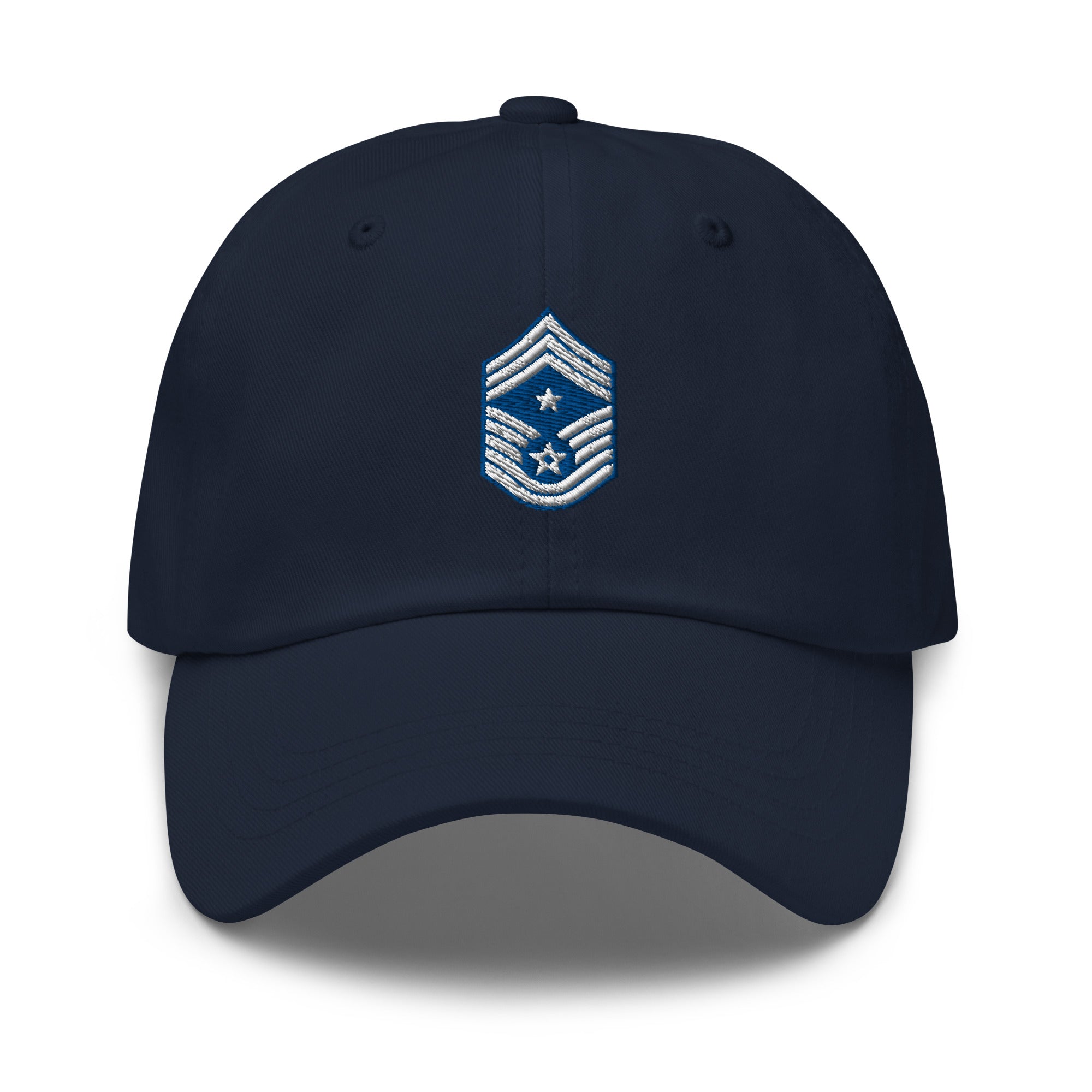 US Air Force E-9 Command Chief Master Sergeant CCM Insignia Embroidered Dad Hat