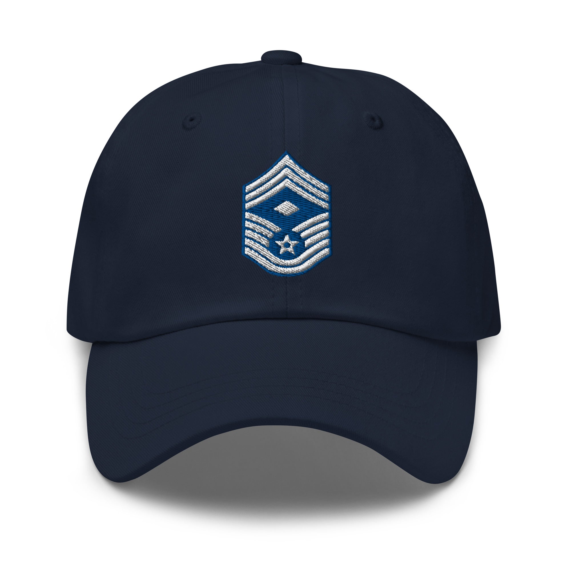 US Air Force E-9 First sergeant Insignia Embroidered Dad Hat