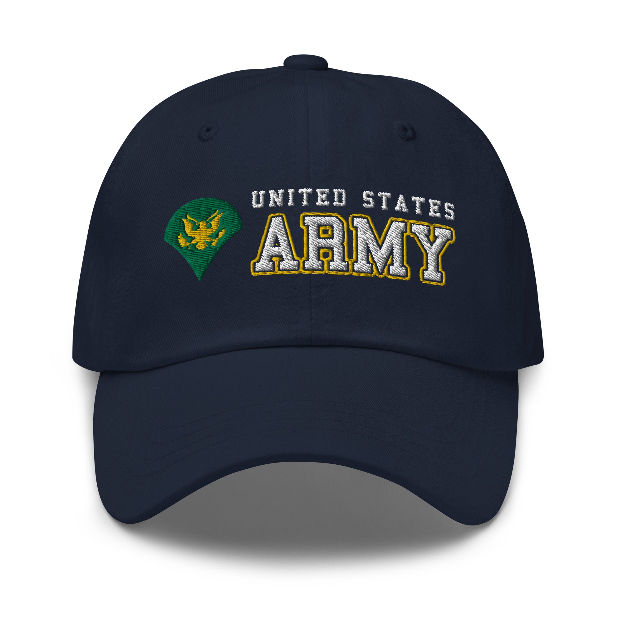 US Army E-4 SPC E4 SP4 Specialist 4 Specialist 3rd Class Ranks/Insignia Embroidered Dad Hat